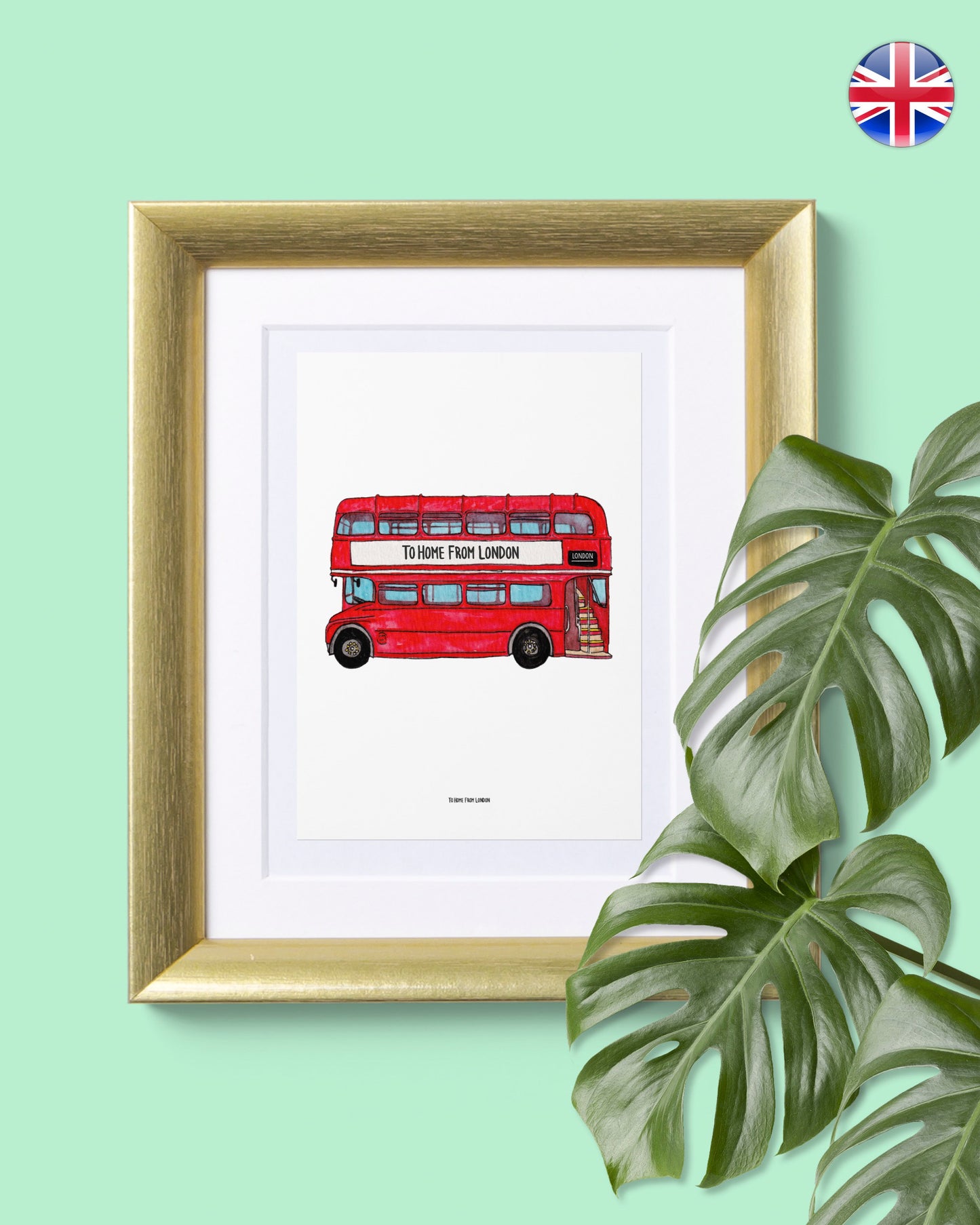 London Icons Art Prints - To Home From London