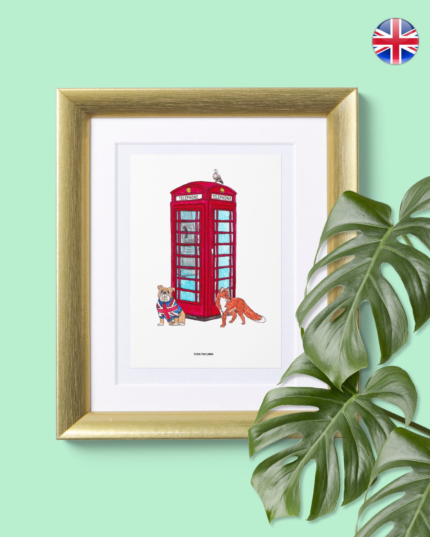London Icons Art Prints - To Home From London