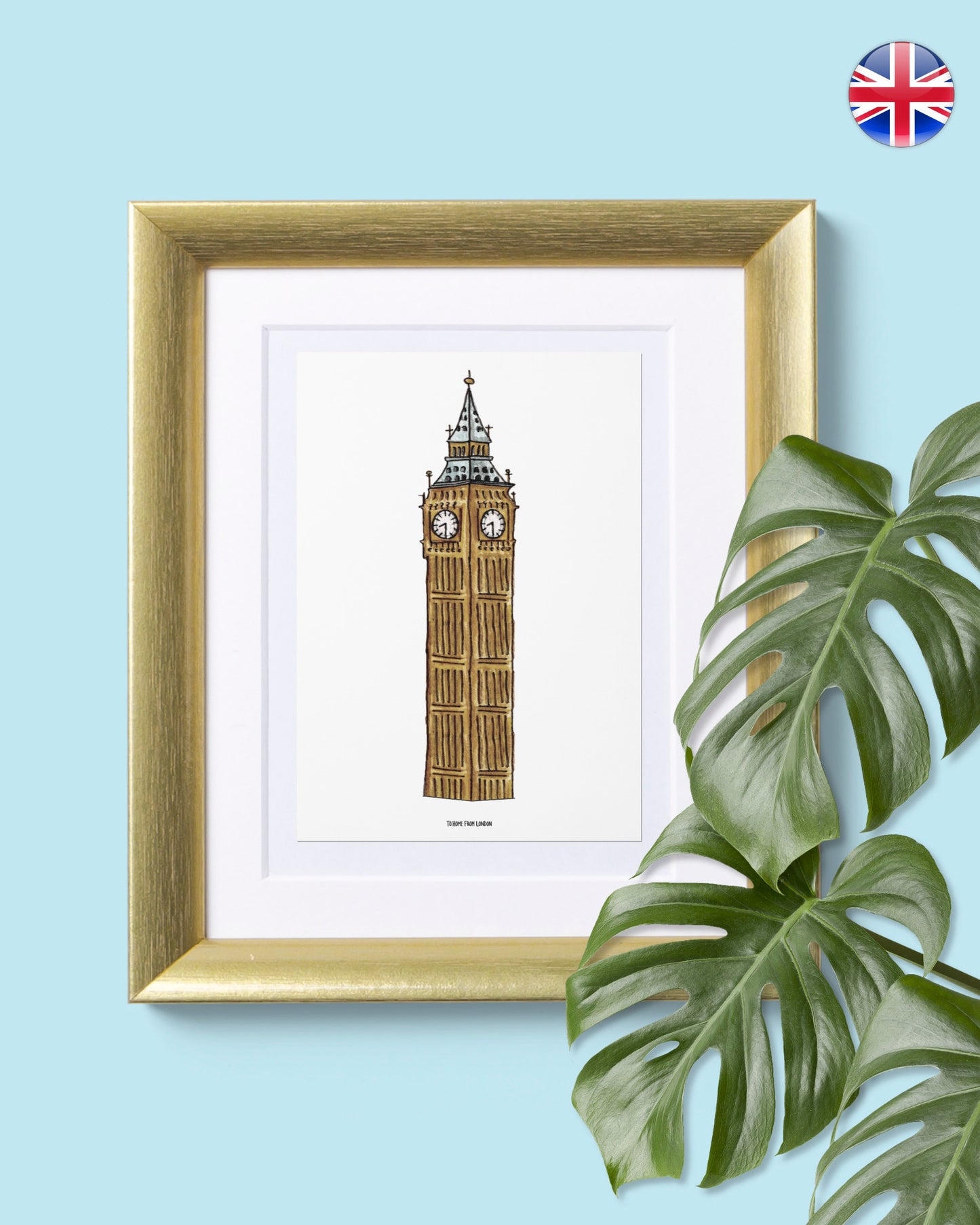 London Landmarks Art Prints - To Home From London