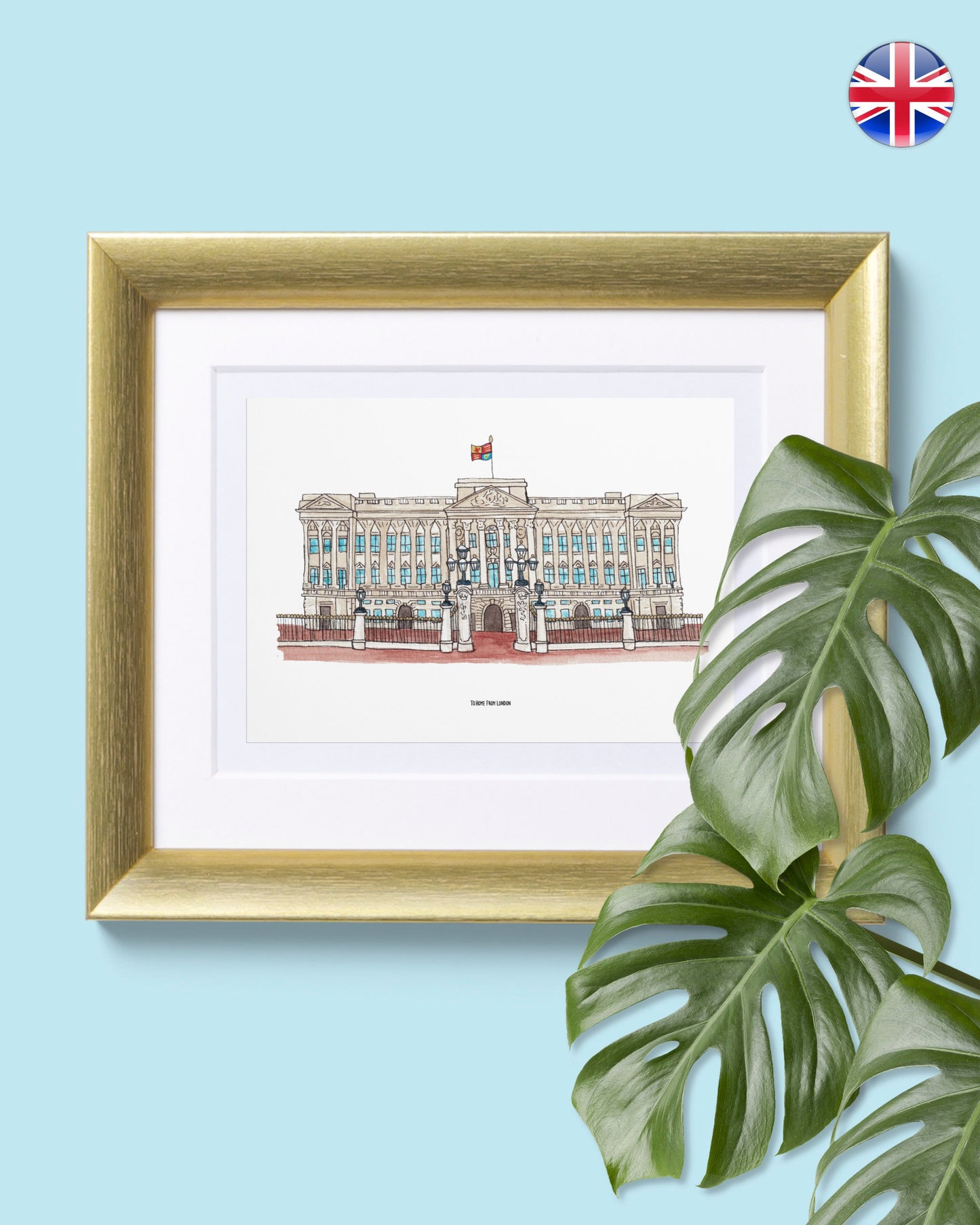 London Landmarks Art Prints - To Home From London