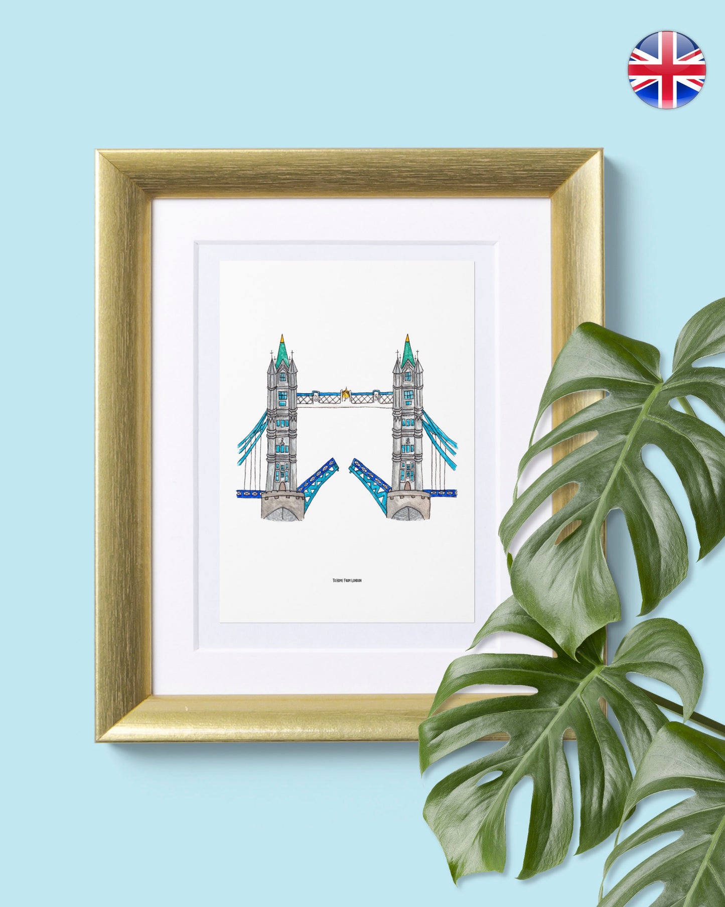 London Landmarks Art Prints - To Home From London