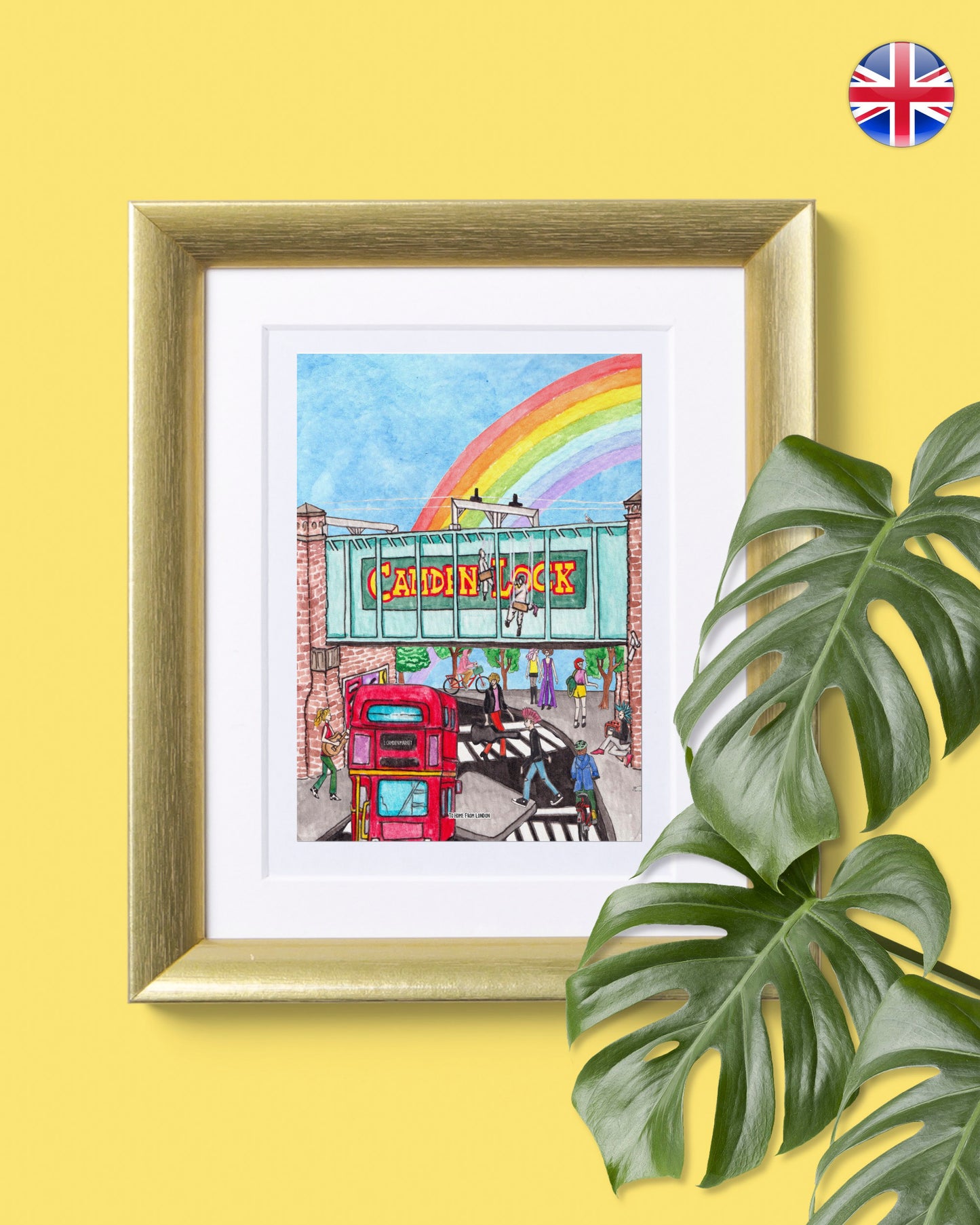 London Neighbourhoods Art Prints - To Home From London