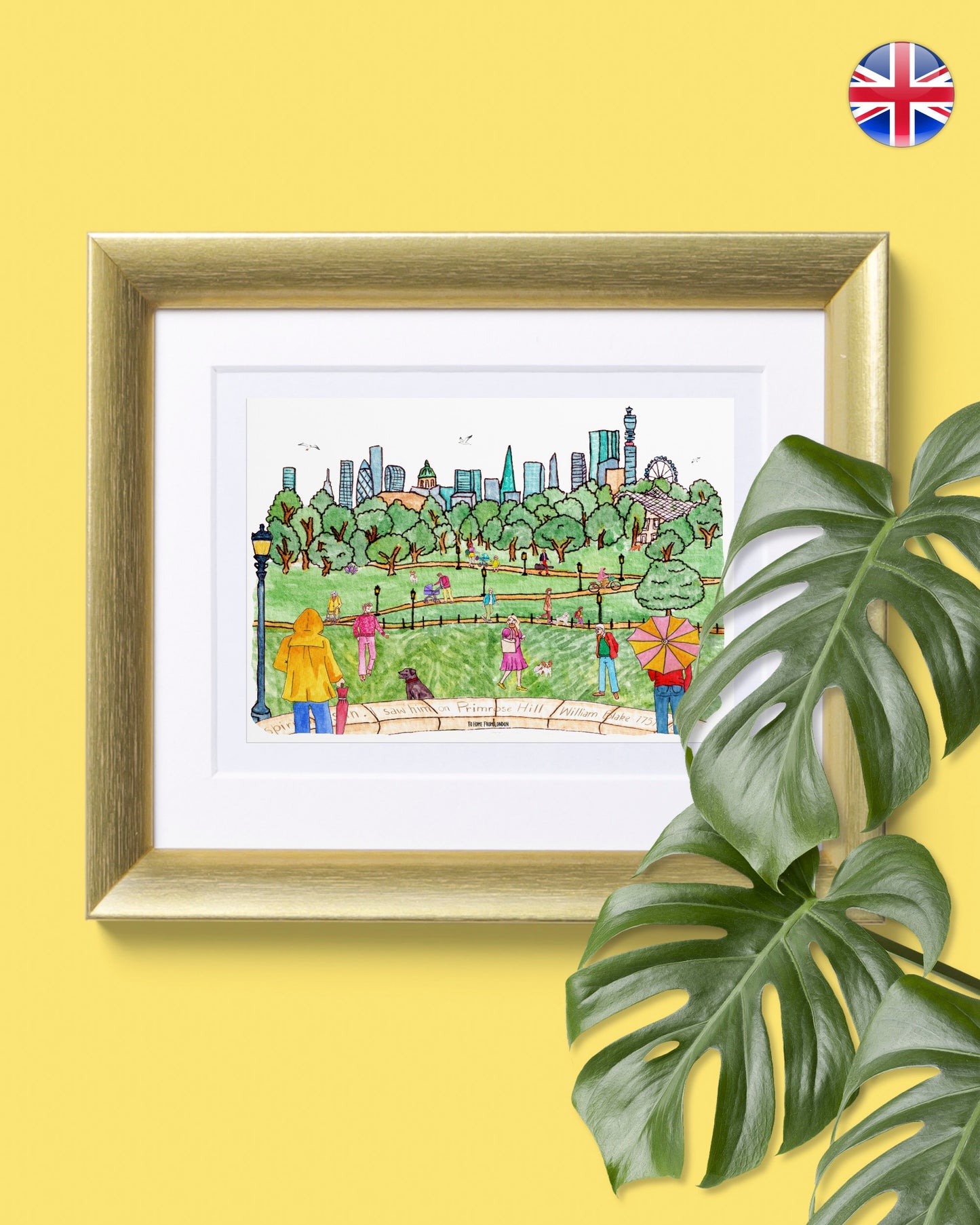 London Neighbourhoods Art Prints - To Home From London