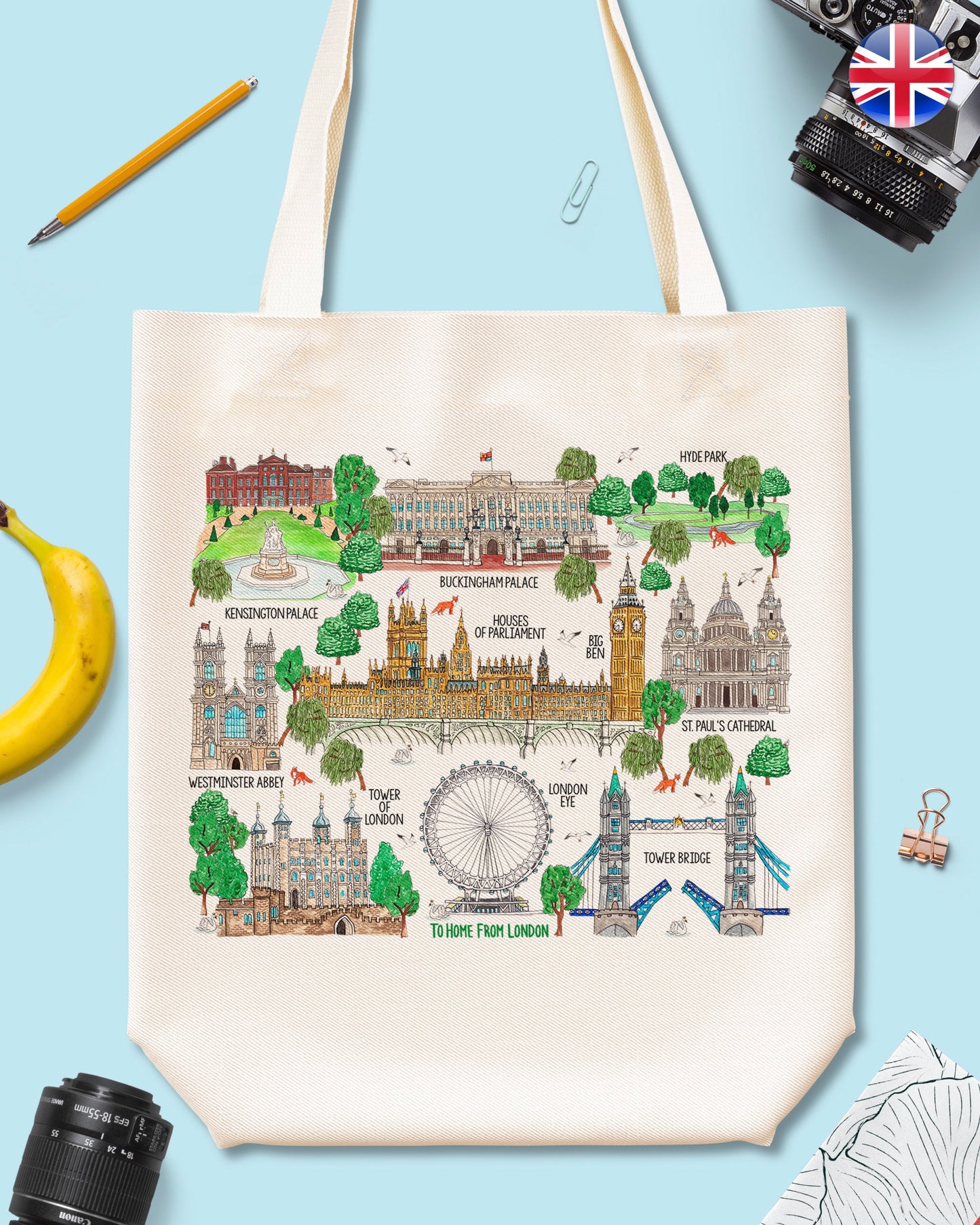 London Bags - To Home From London