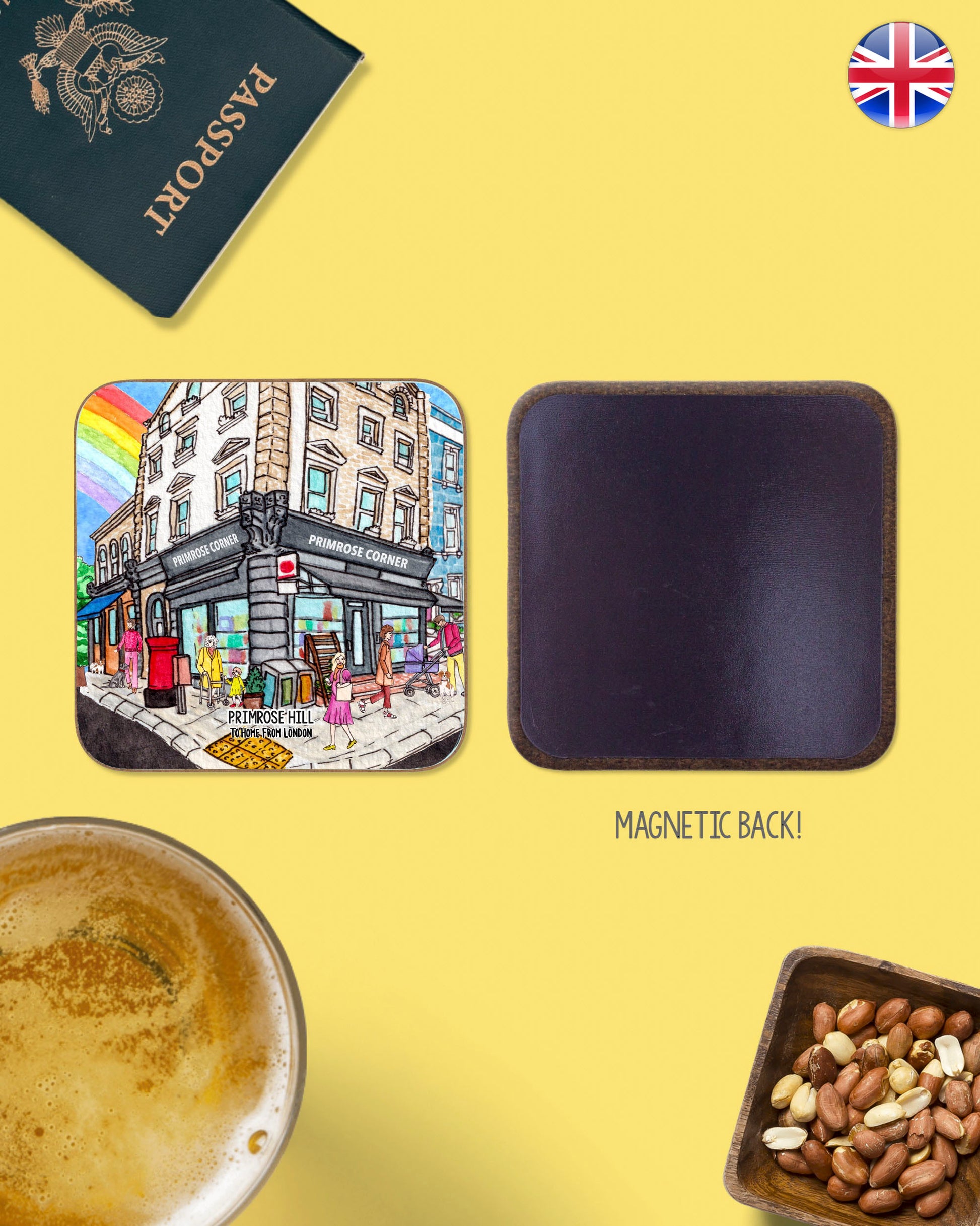 London Neighbourhoods Coasters - To Home From London