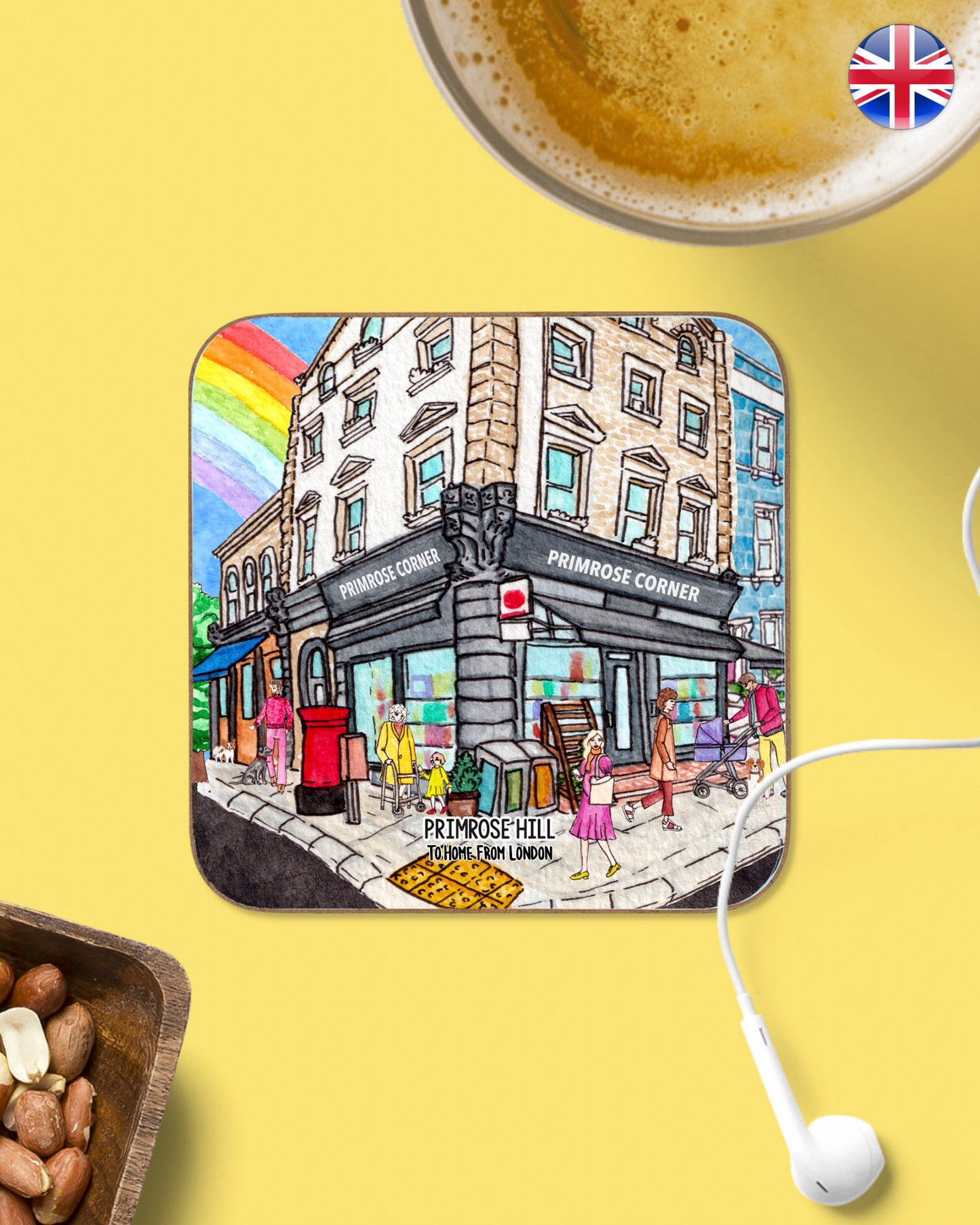 London Neighbourhoods Coasters - To Home From London