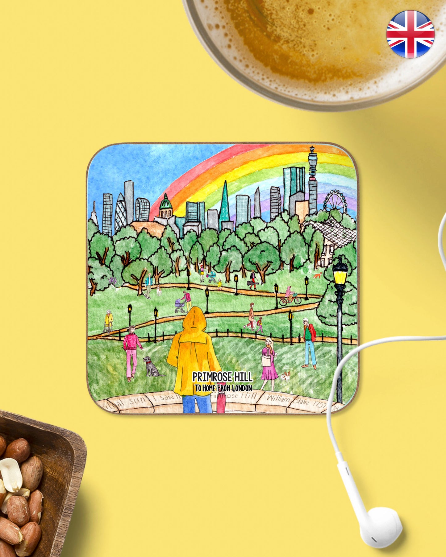 London Neighbourhoods Coasters - To Home From London