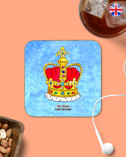 British Royals Coasters - To Home From London