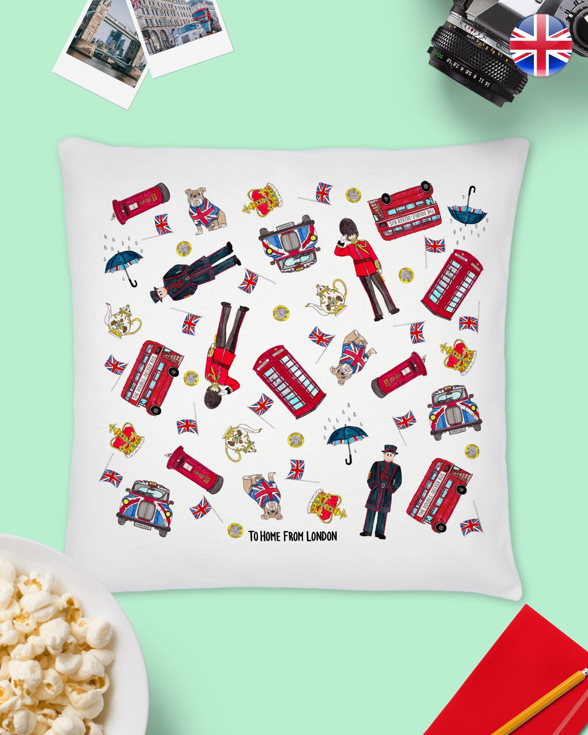 London Cushion Covers - To Home From London