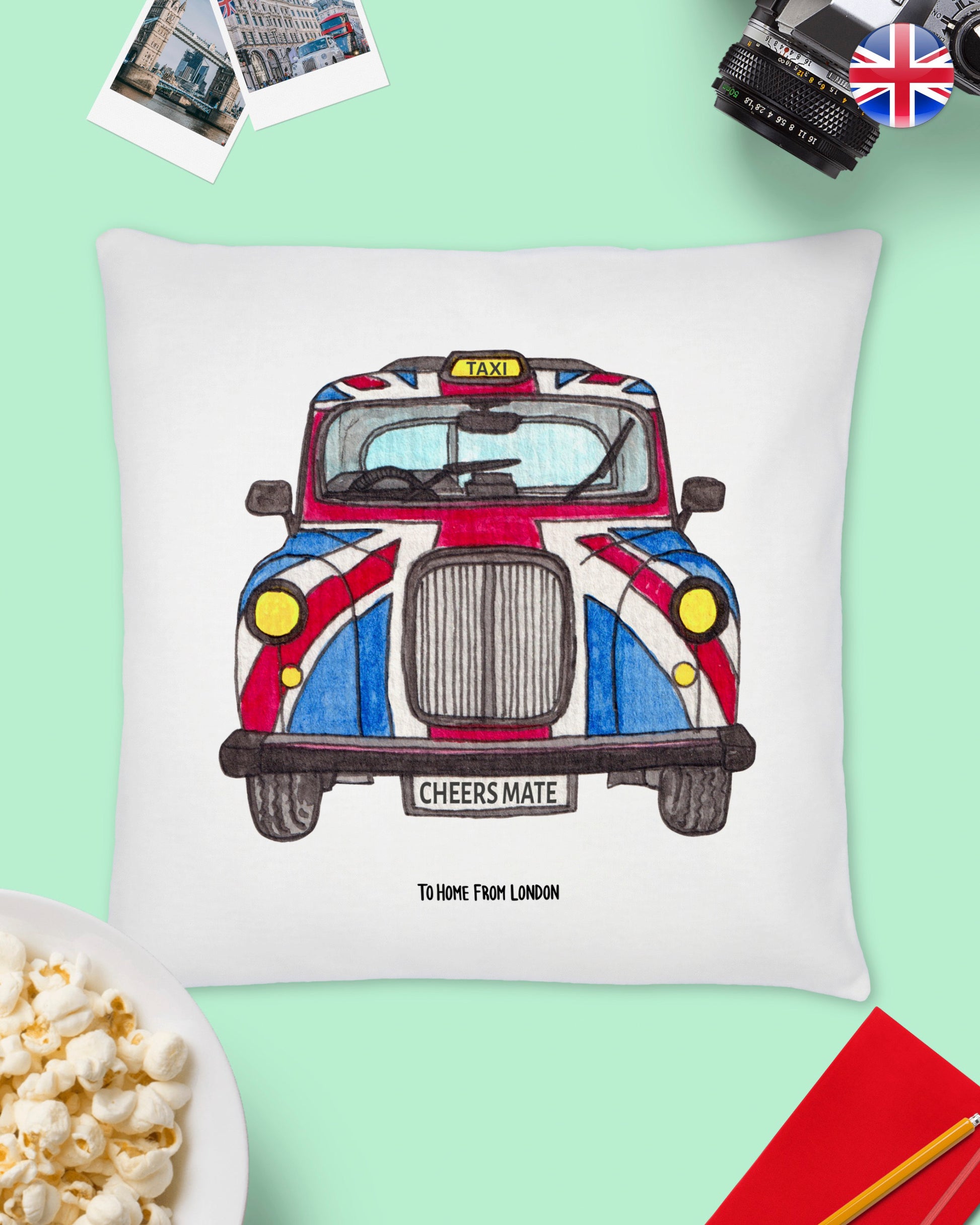 London Cushion Covers - To Home From London