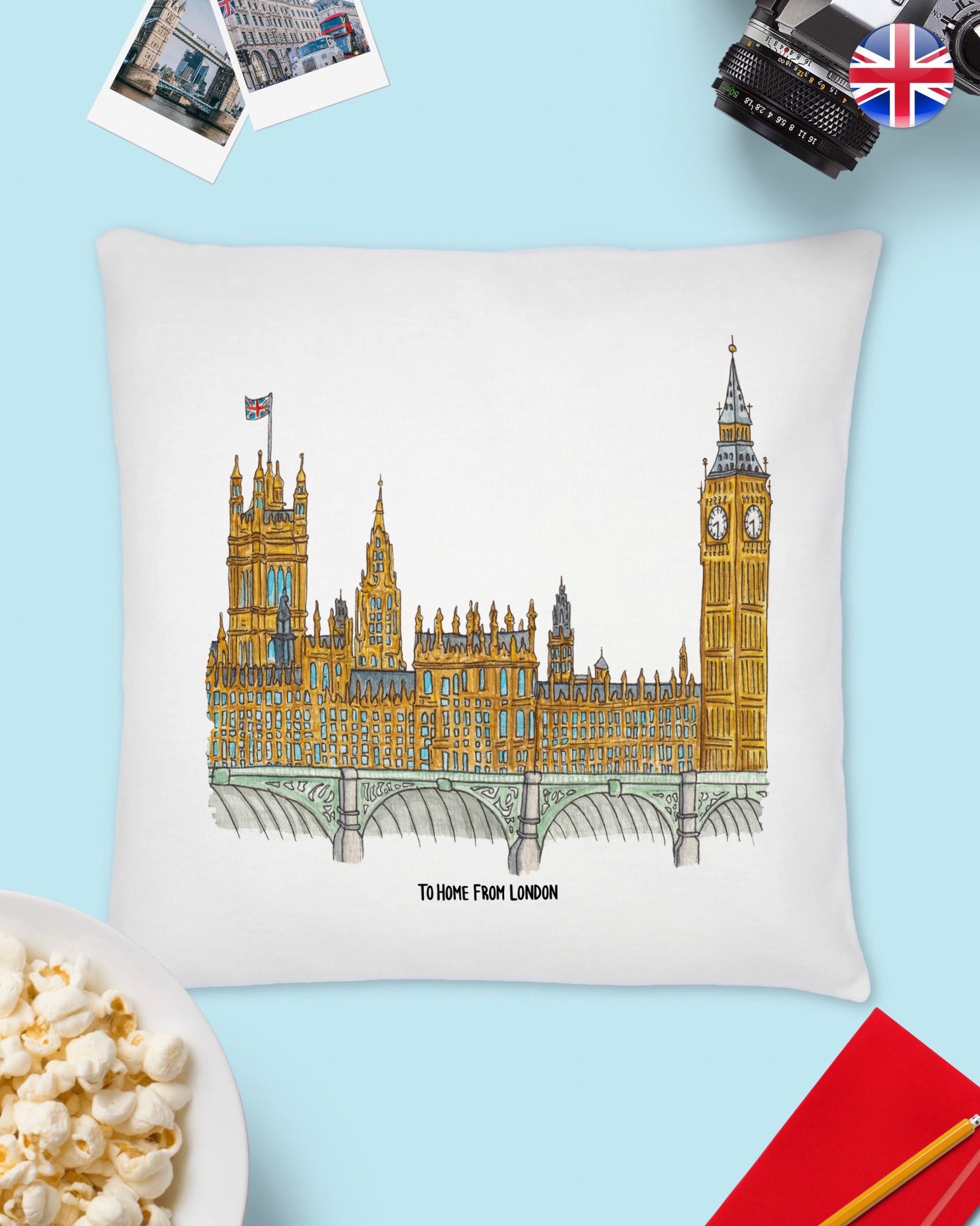 London Cushion Covers - To Home From London