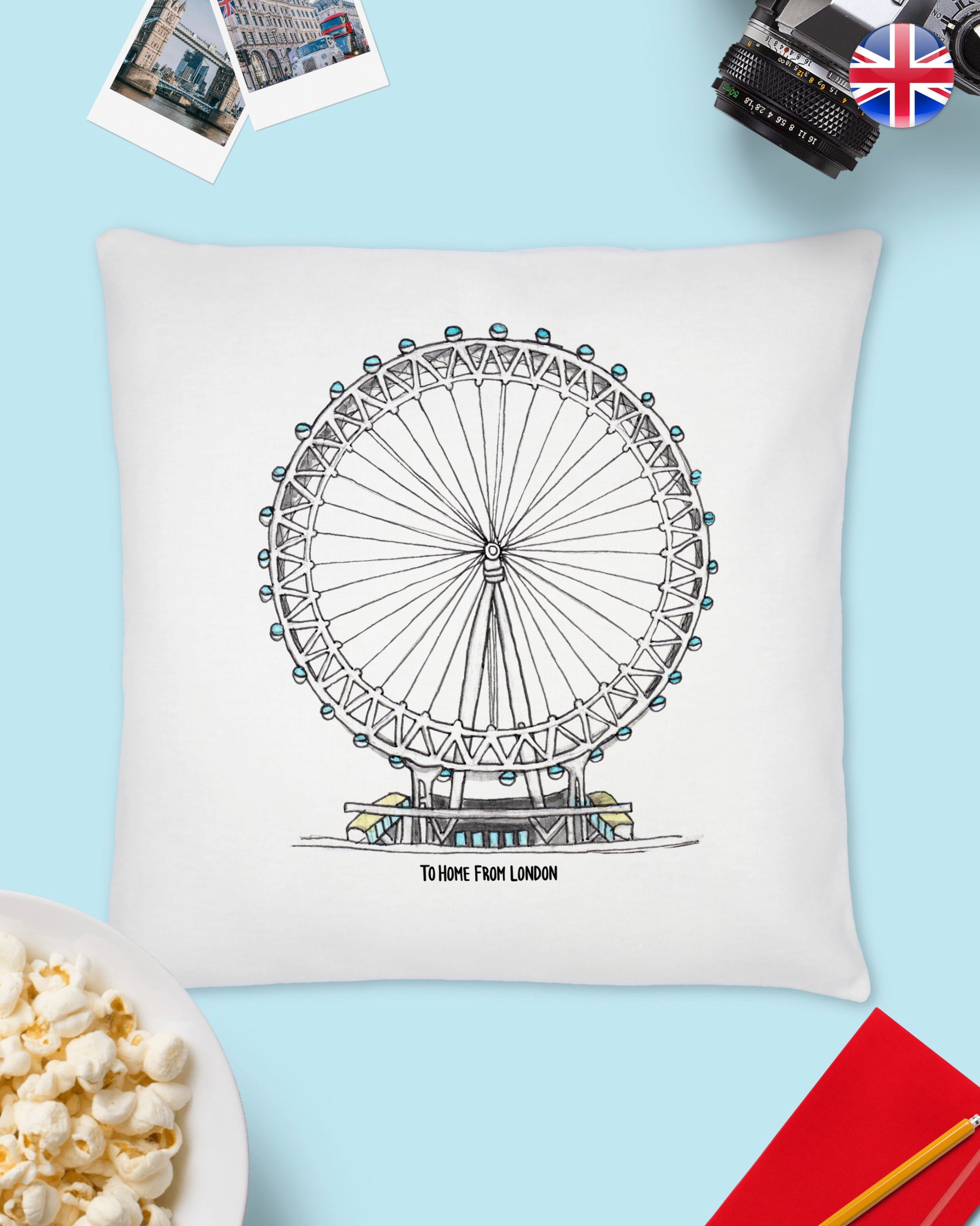 London Cushion Covers - To Home From London