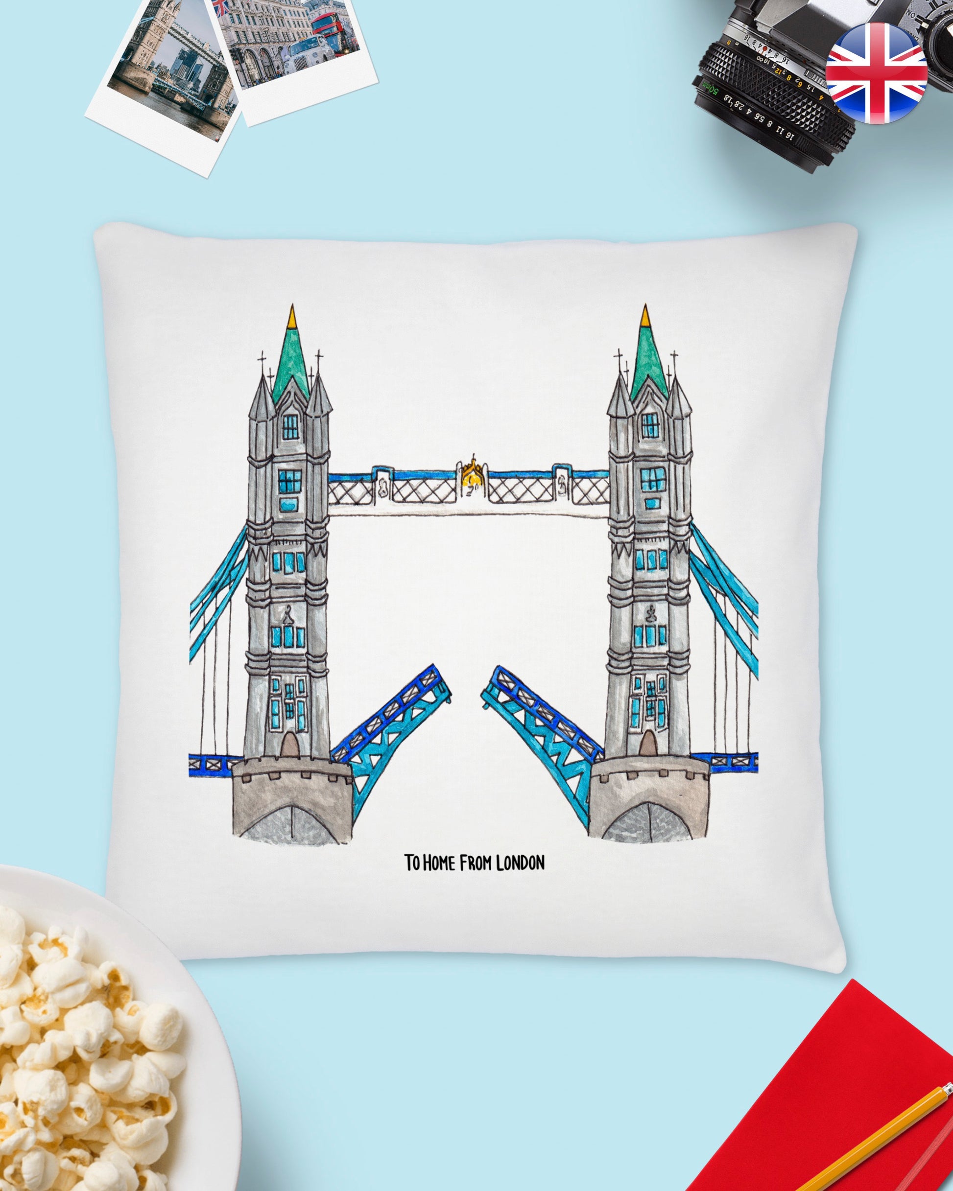 London Cushion Covers - To Home From London
