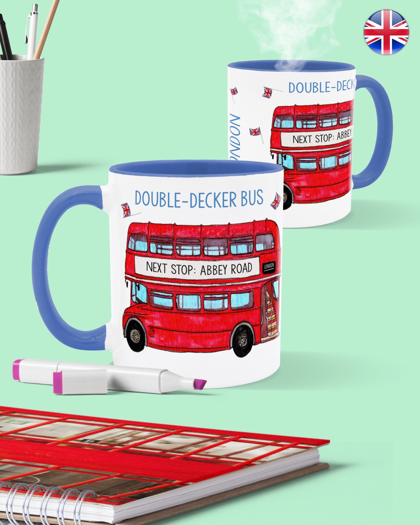 London Icons Mugs - To Home From London