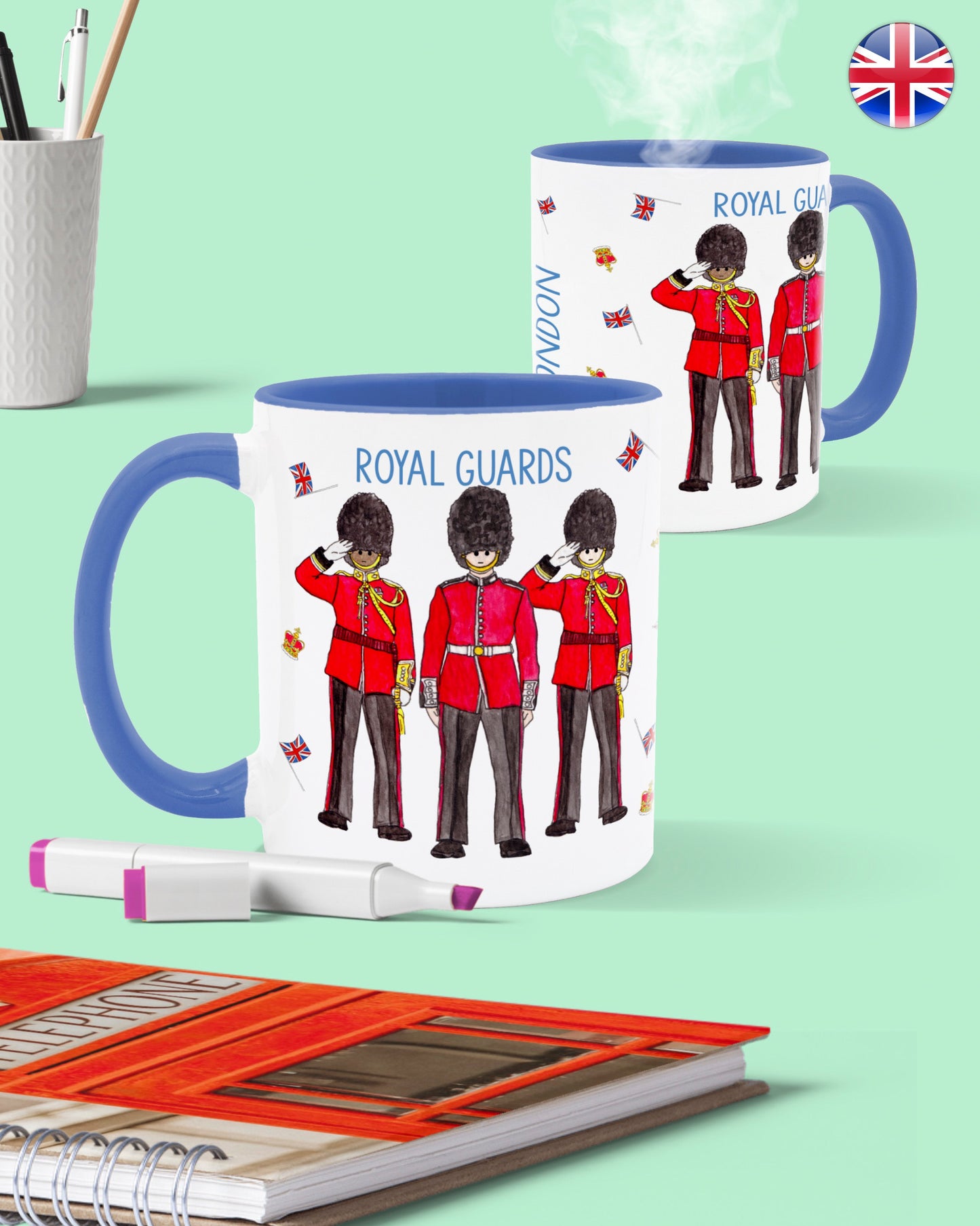 London Icons Mugs - To Home From London