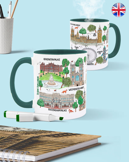 London Landmarks Mugs - To Home From London