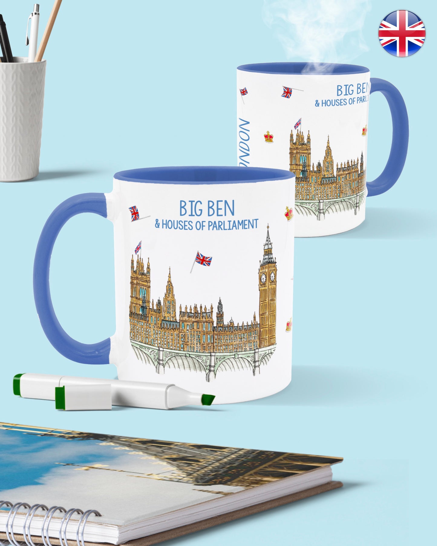 London Landmarks Mugs - To Home From London