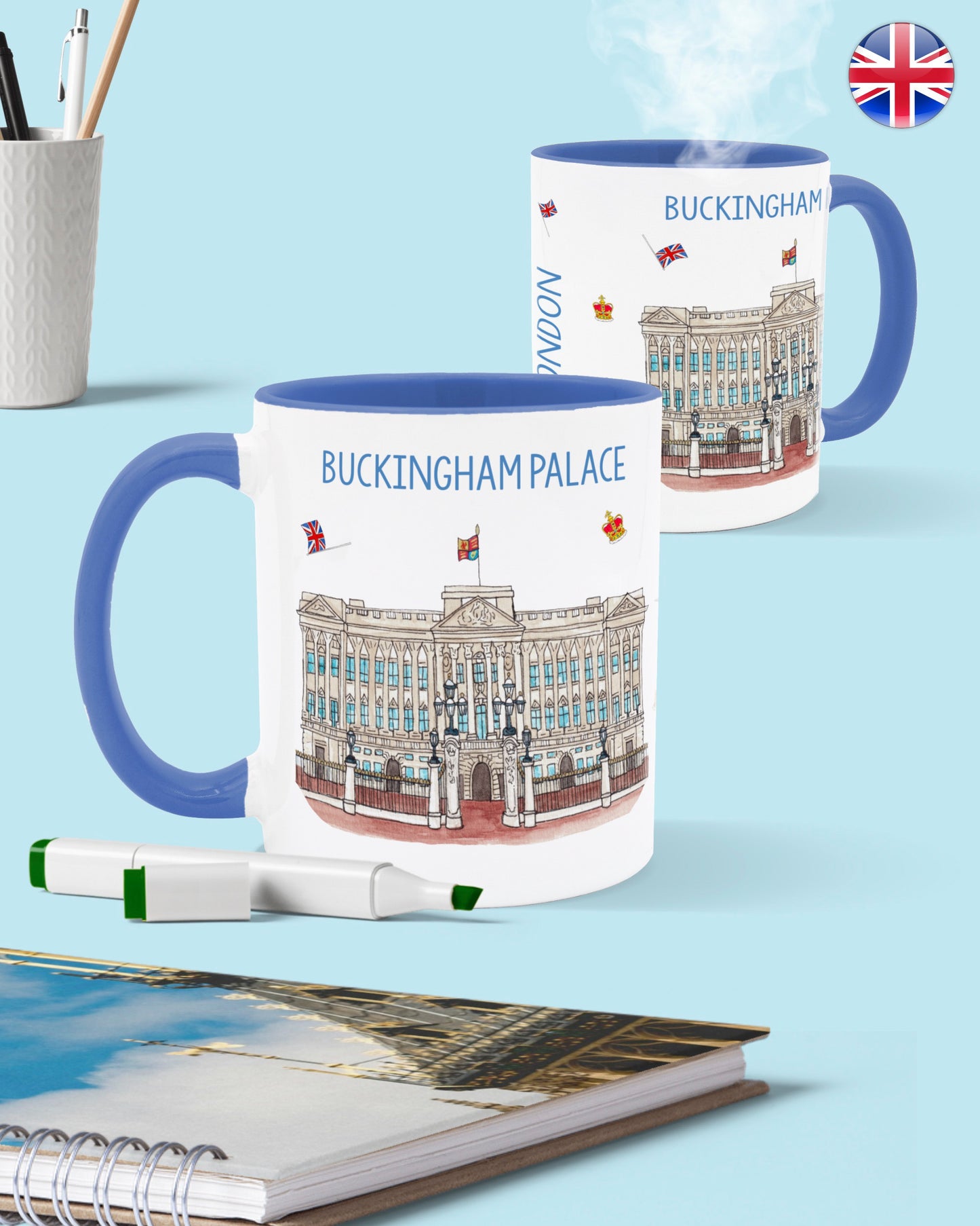 London Landmarks Mugs - To Home From London