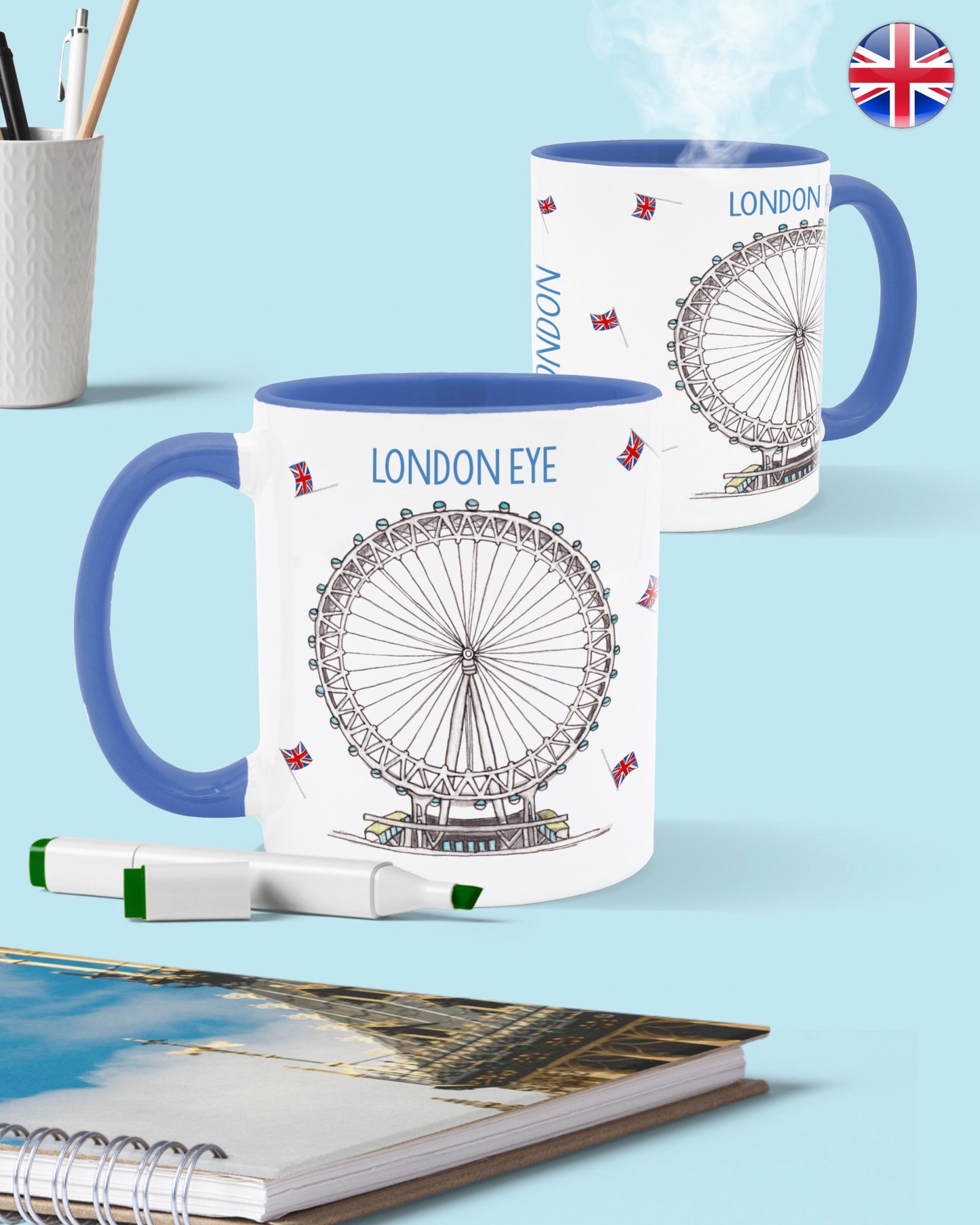 London Landmarks Mugs - To Home From London