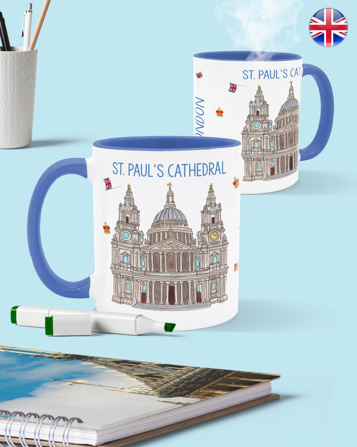 London Landmarks Mugs - To Home From London