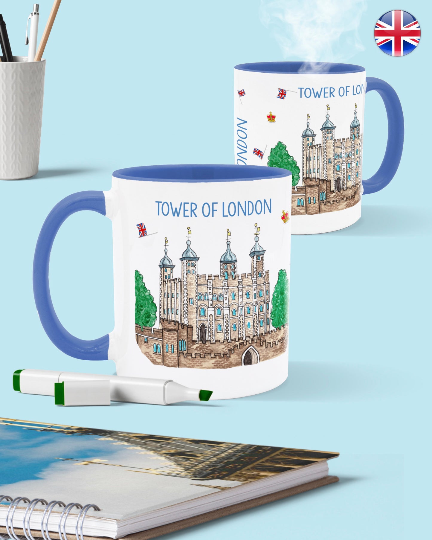 London Landmarks Mugs - To Home From London