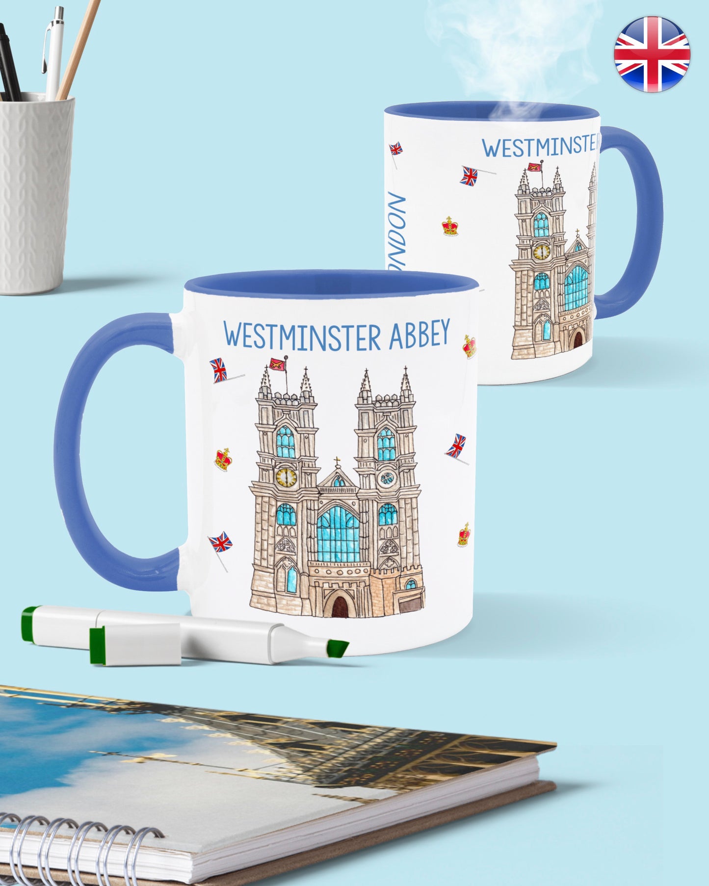 London Landmarks Mugs - To Home From London