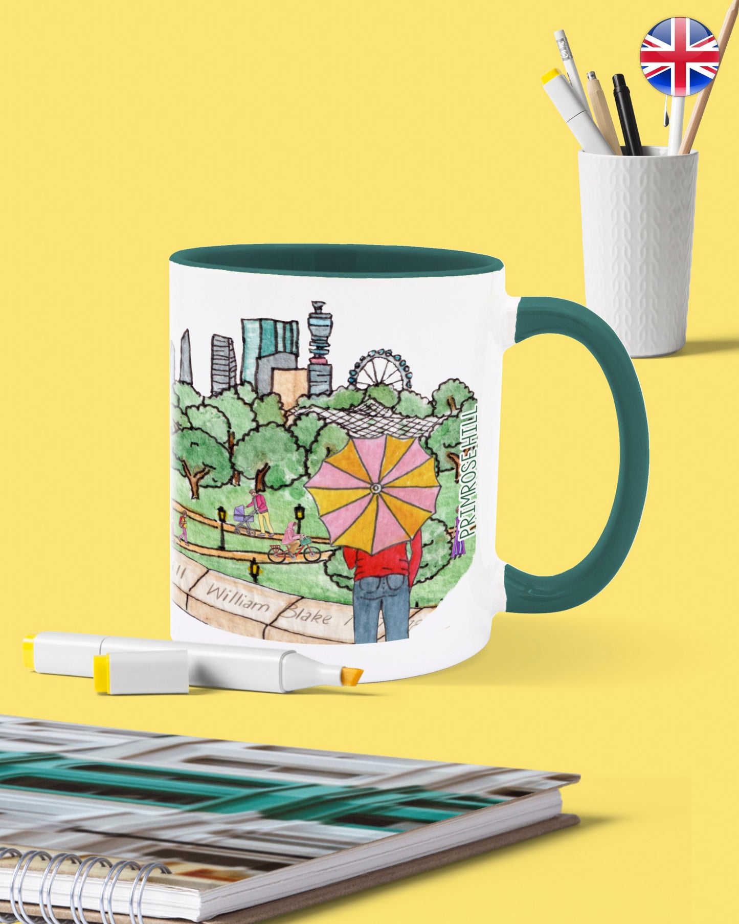 London Neighbourhoods Mugs - To Home From London