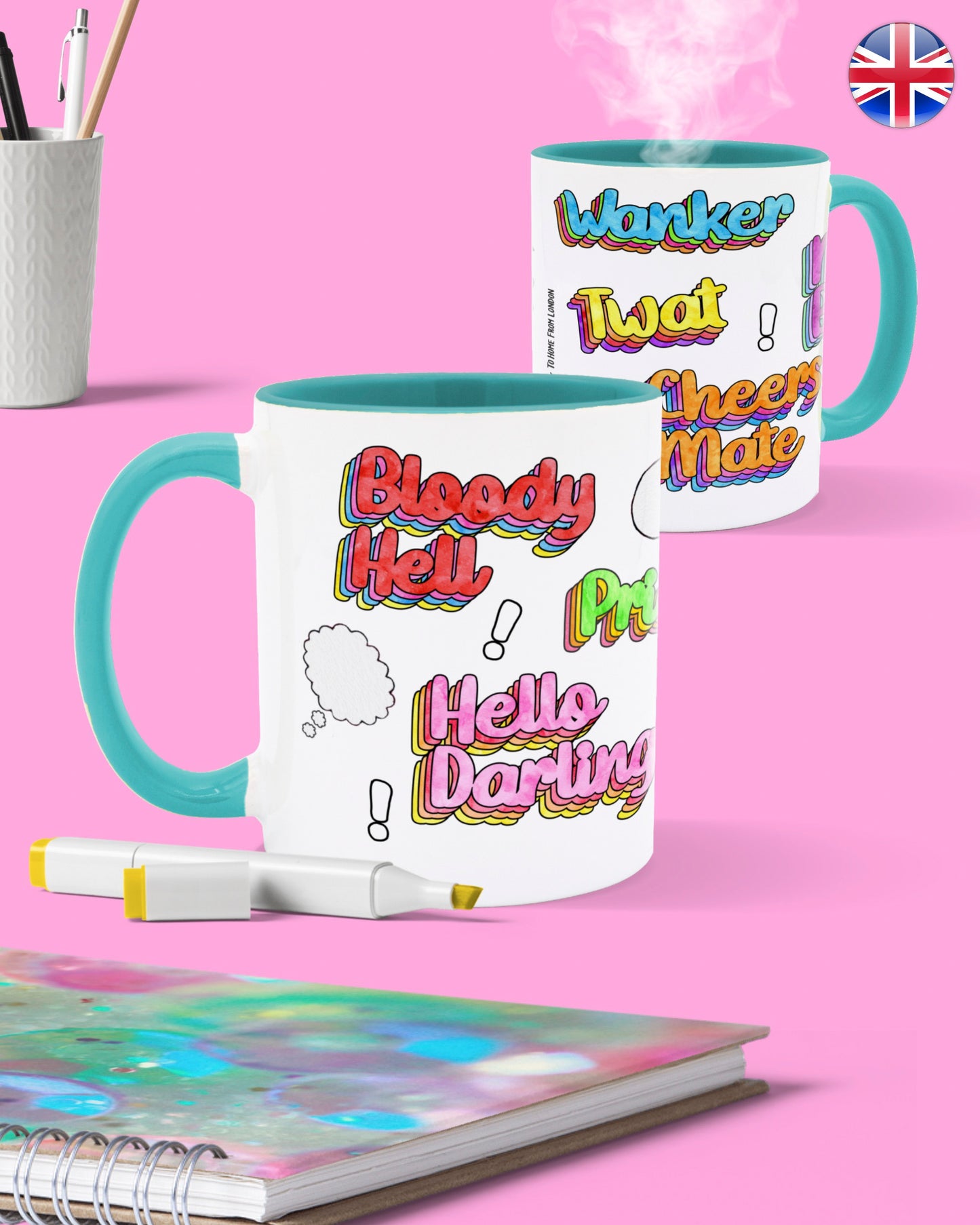 British Slangs Mugs - To Home From London