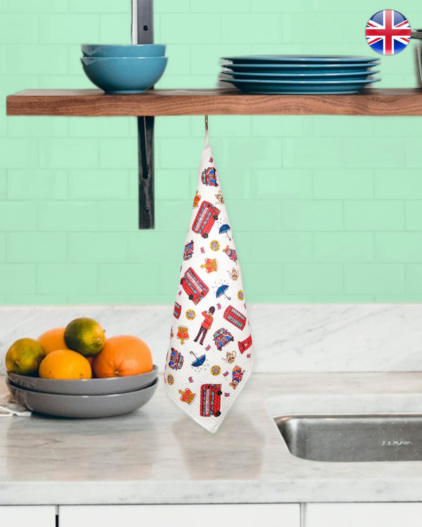 London Tea Towels - To Home From London