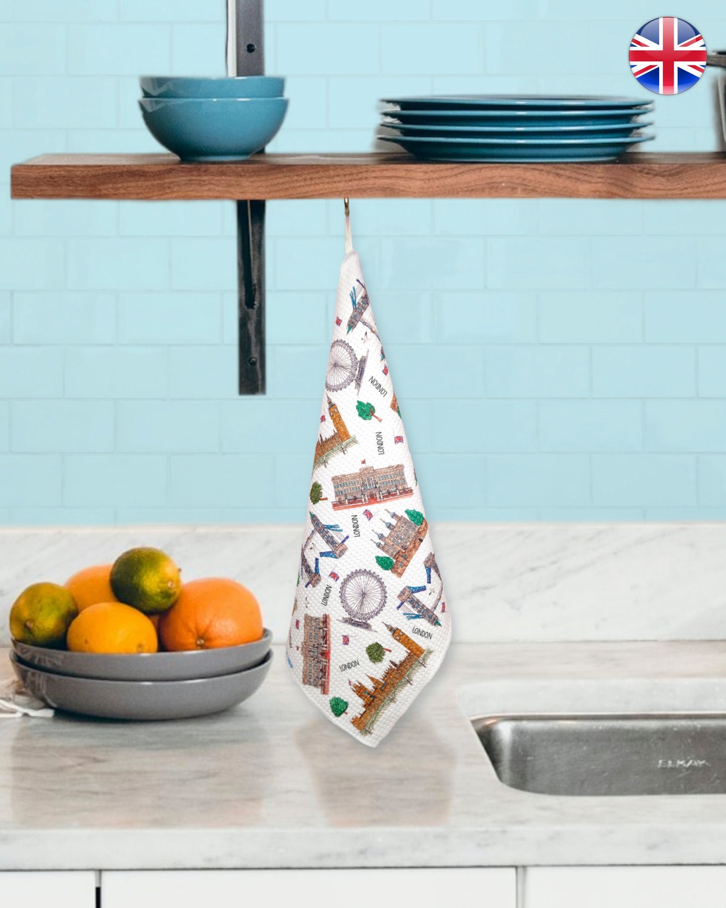 London Tea Towels - To Home From London