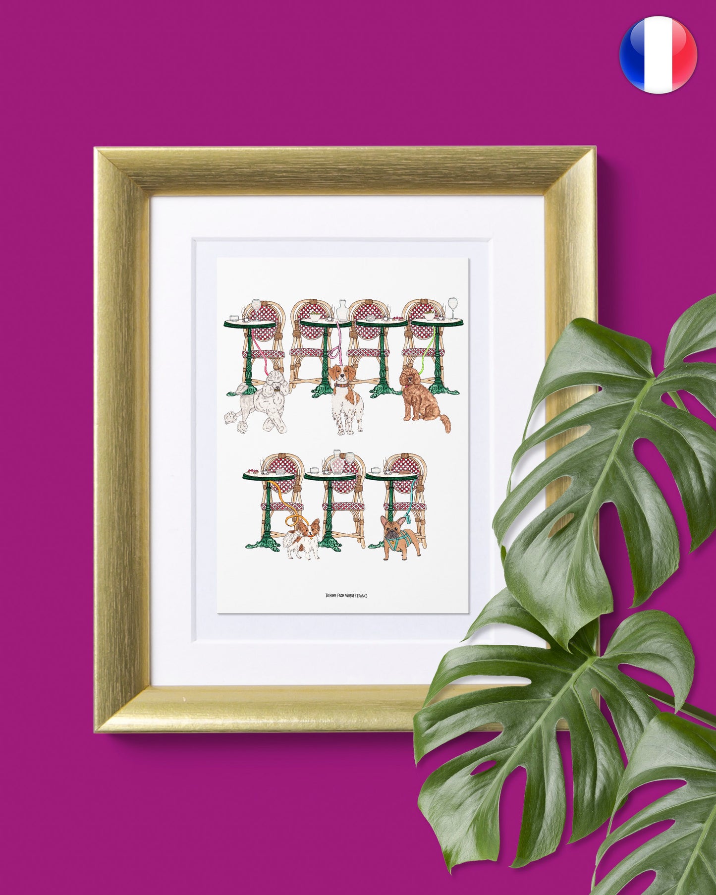 France Art Prints - To Home From London