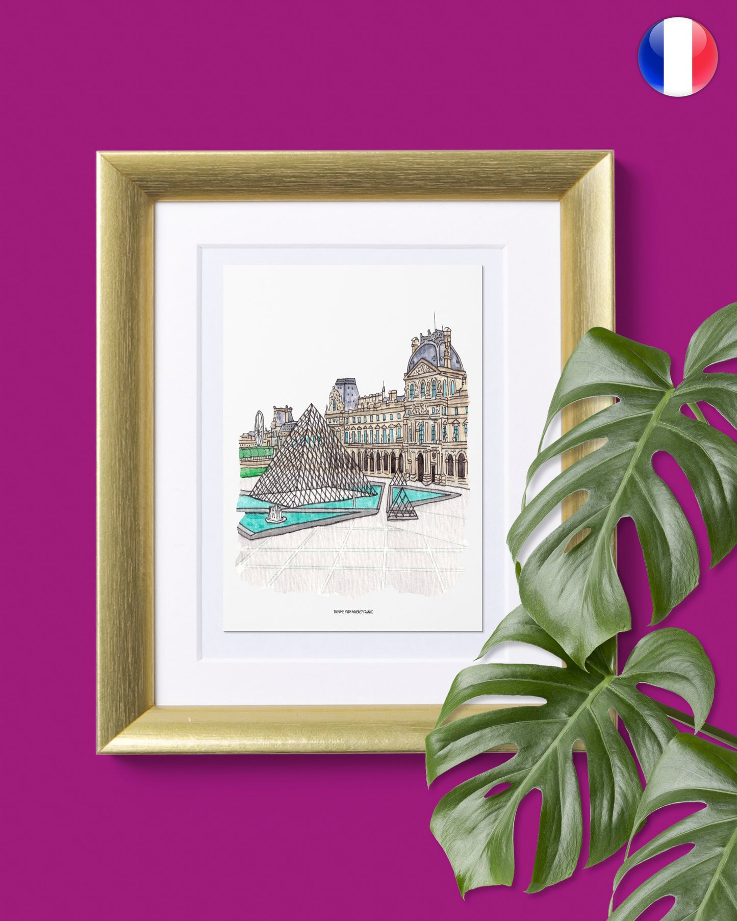 France Art Prints - To Home From London