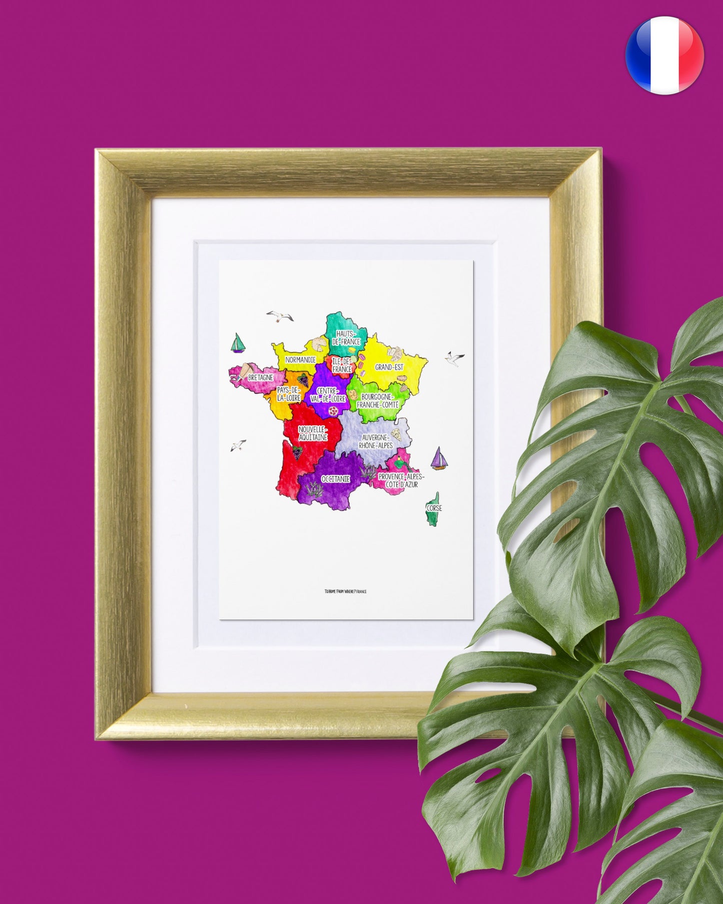 France Art Prints - To Home From London