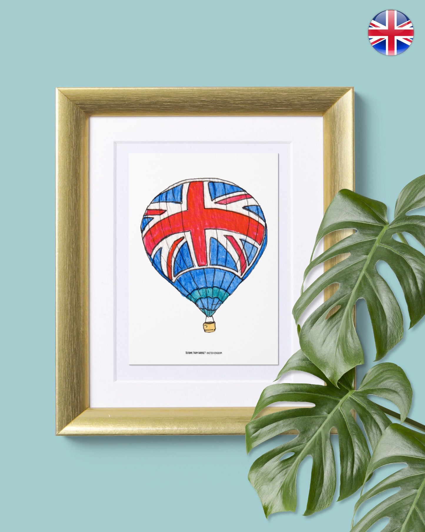 United Kingdom Art Prints - To Home From London