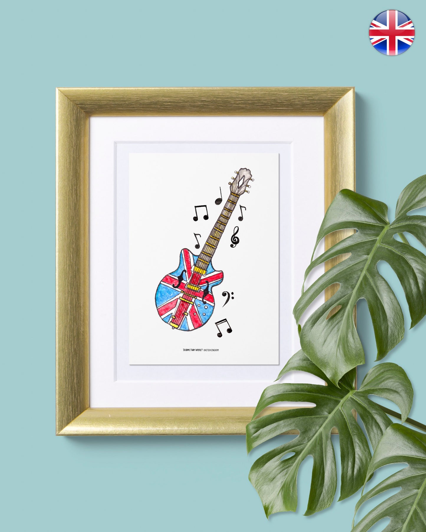 United Kingdom Art Prints - To Home From London