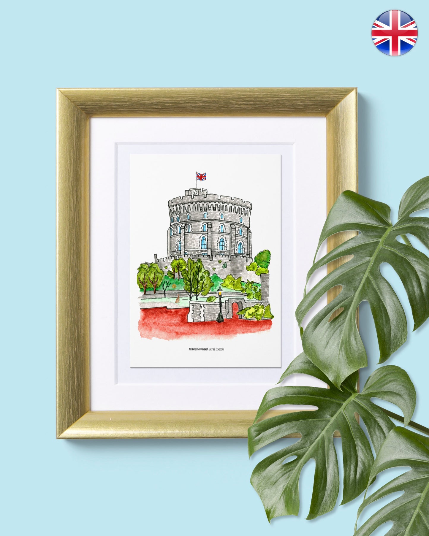 Windsor Art Prints - To Home From London