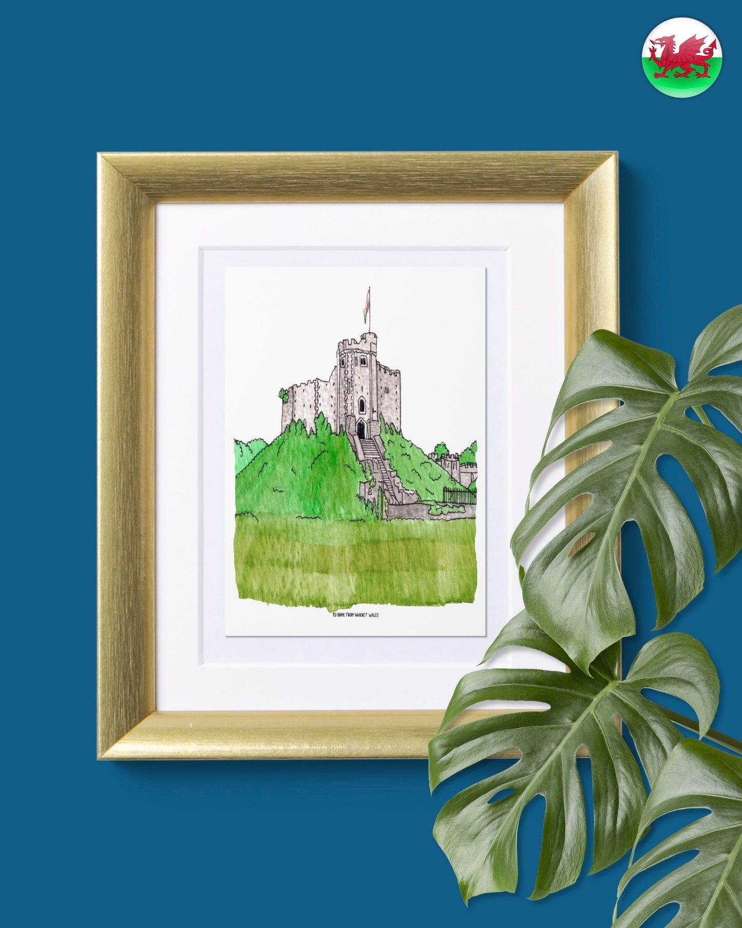 Wales Art Prints - To Home From London