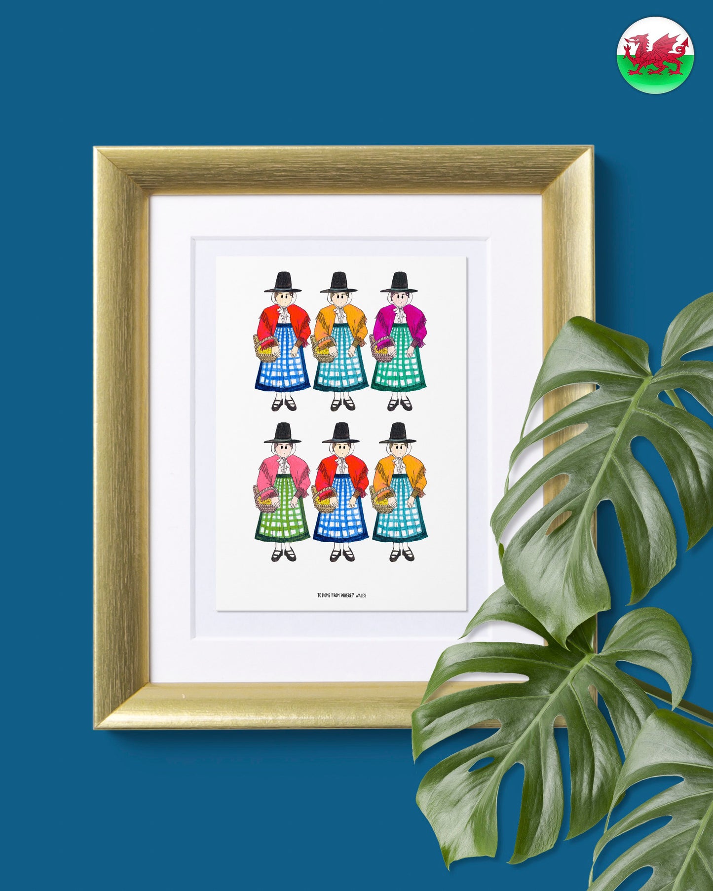 Wales Art Prints - To Home From London