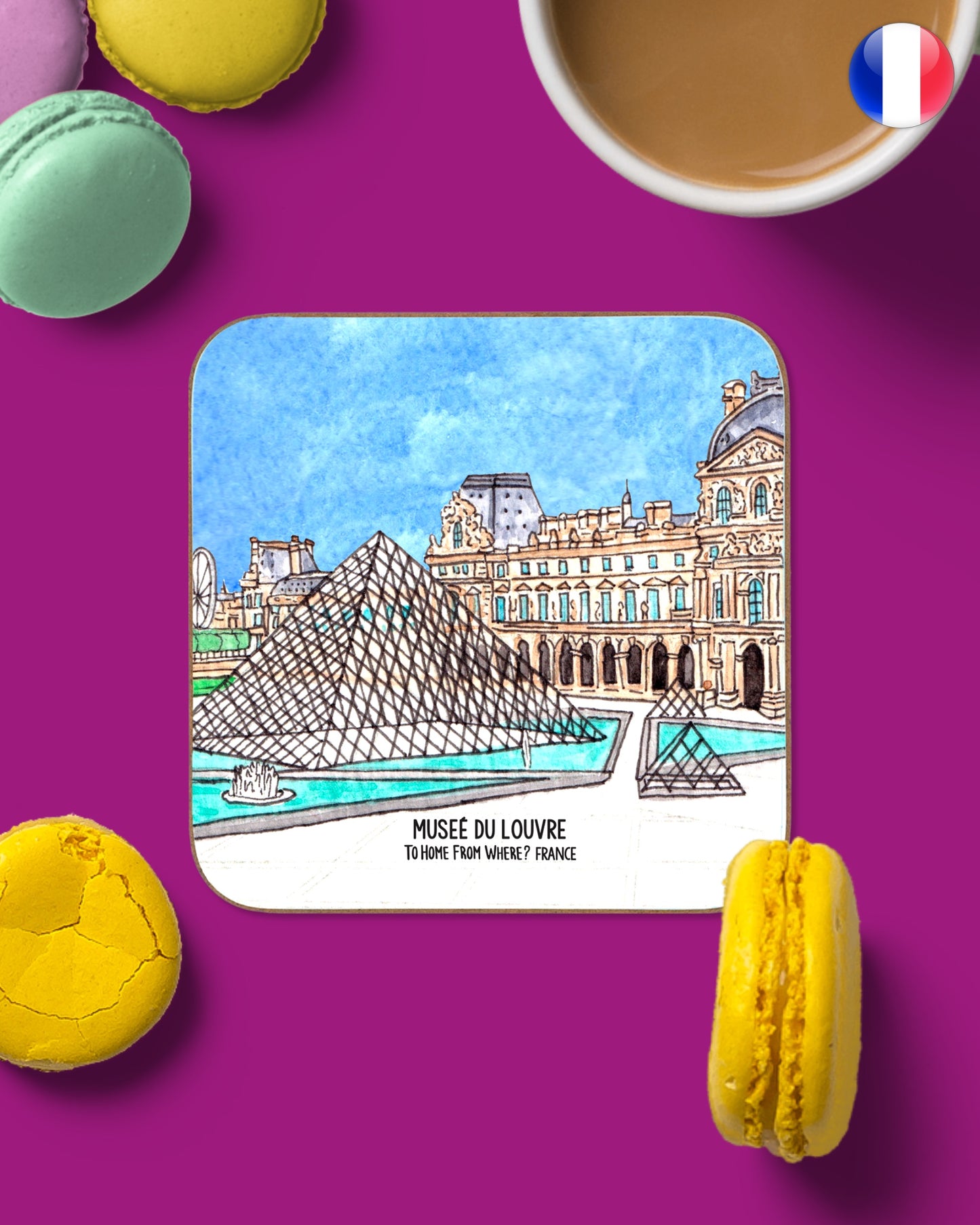 Paris Coasters - To Home From London