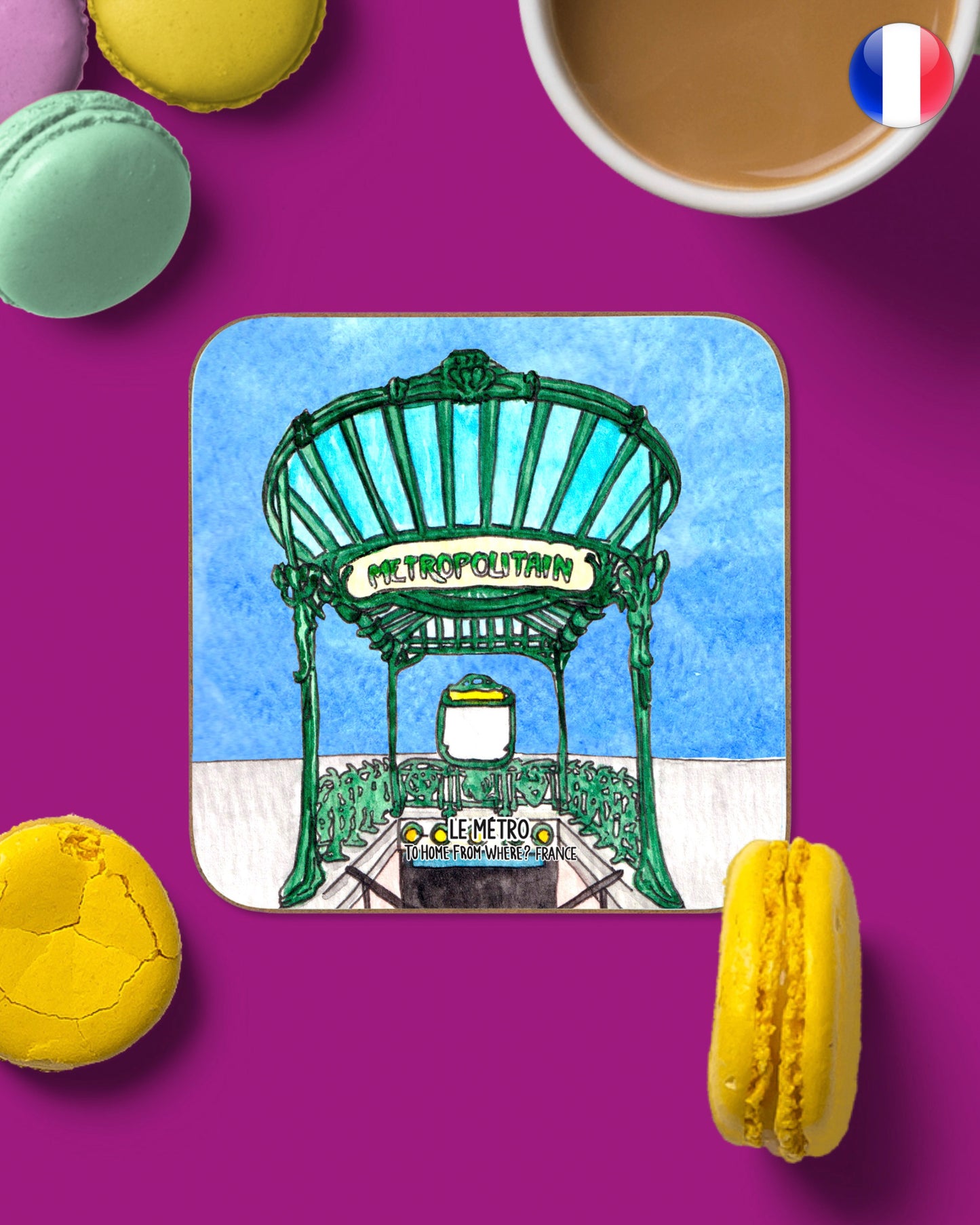 Paris Coasters - To Home From London
