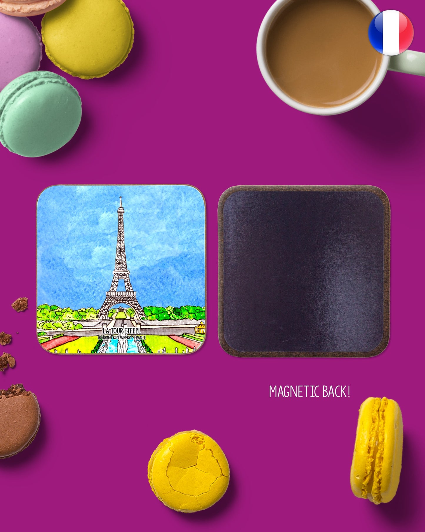 Paris Coasters - To Home From London