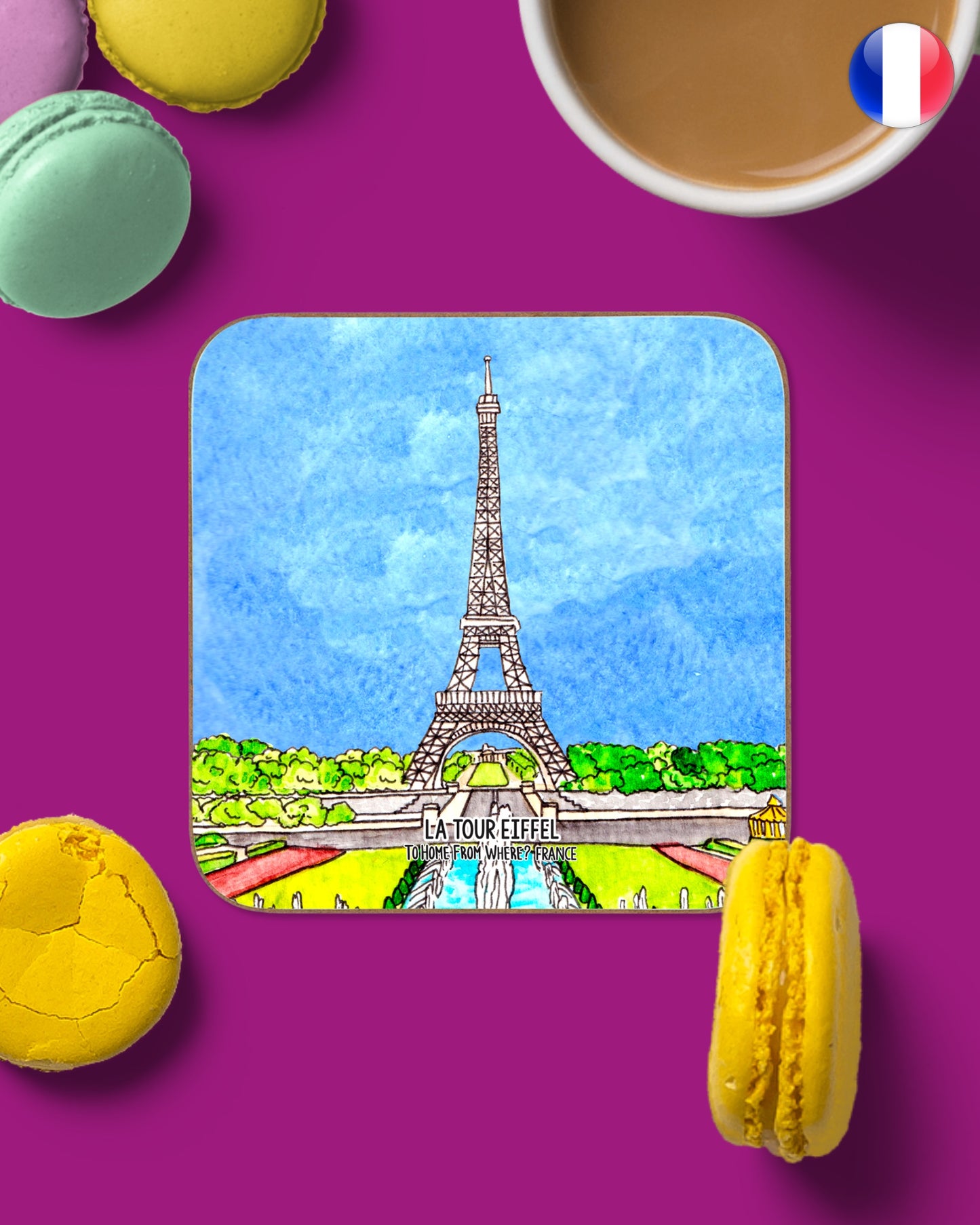 Paris Coasters - To Home From London