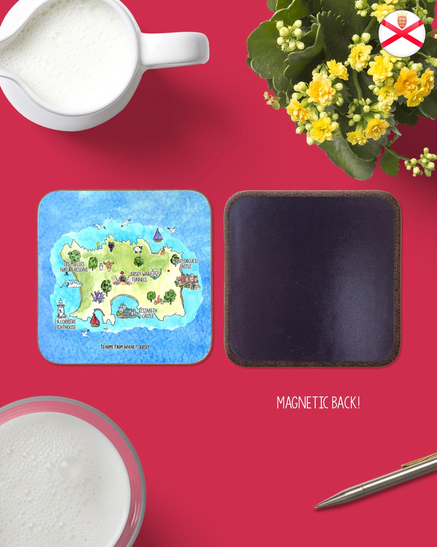 Jersey Coasters - To Home From London