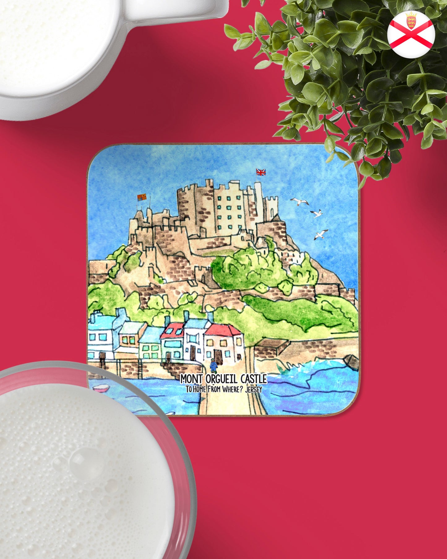 Jersey Coasters - To Home From London