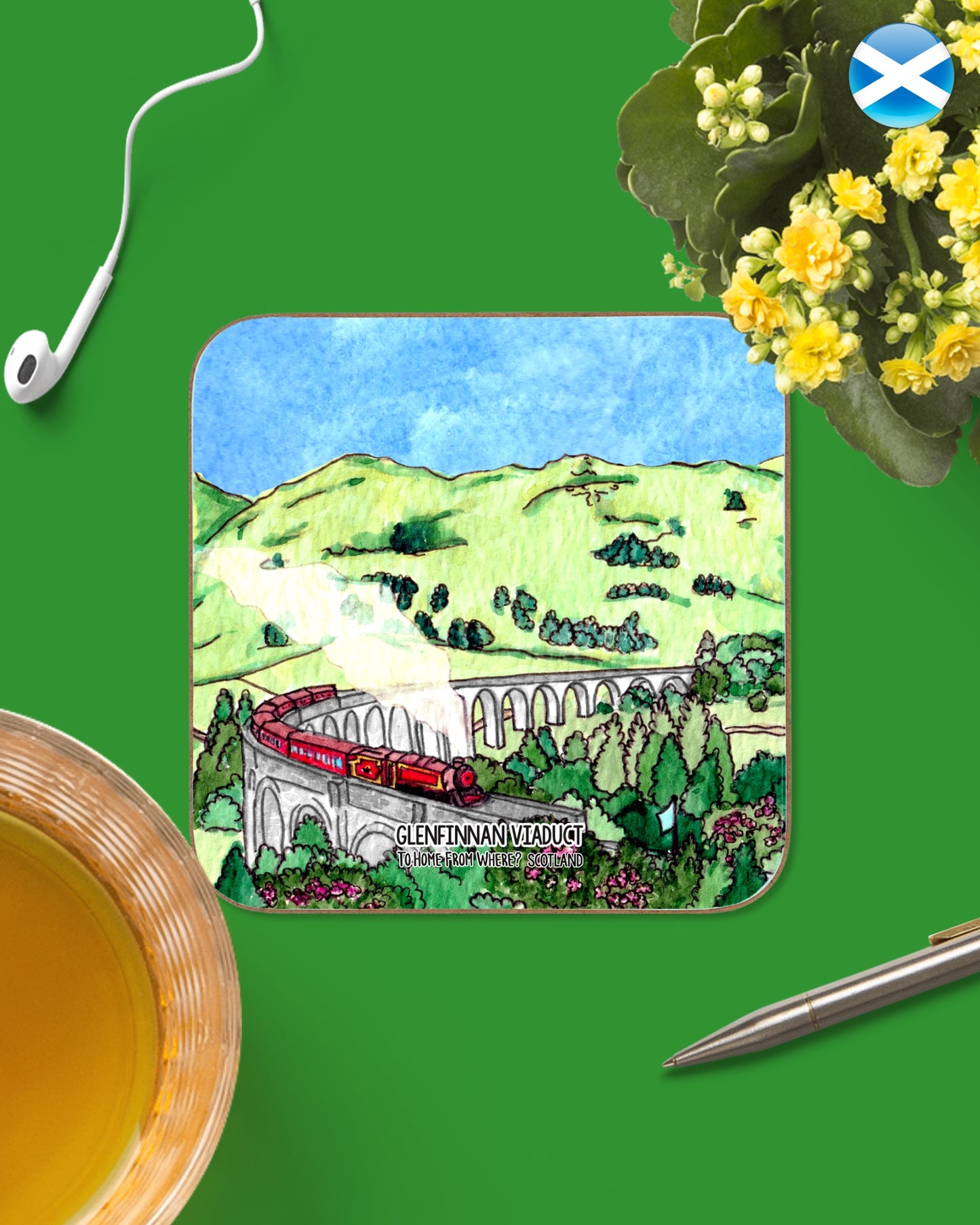 Scotland Coasters - To Home From London