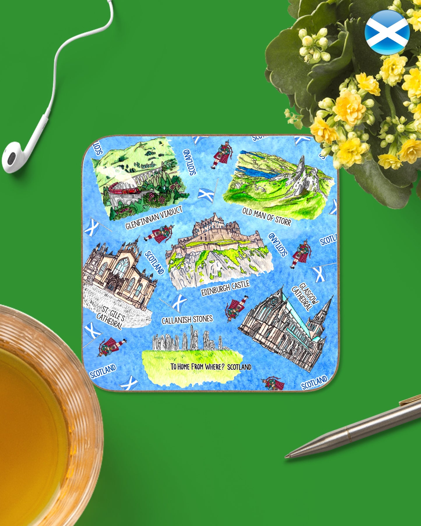 Scotland Coasters - To Home From London