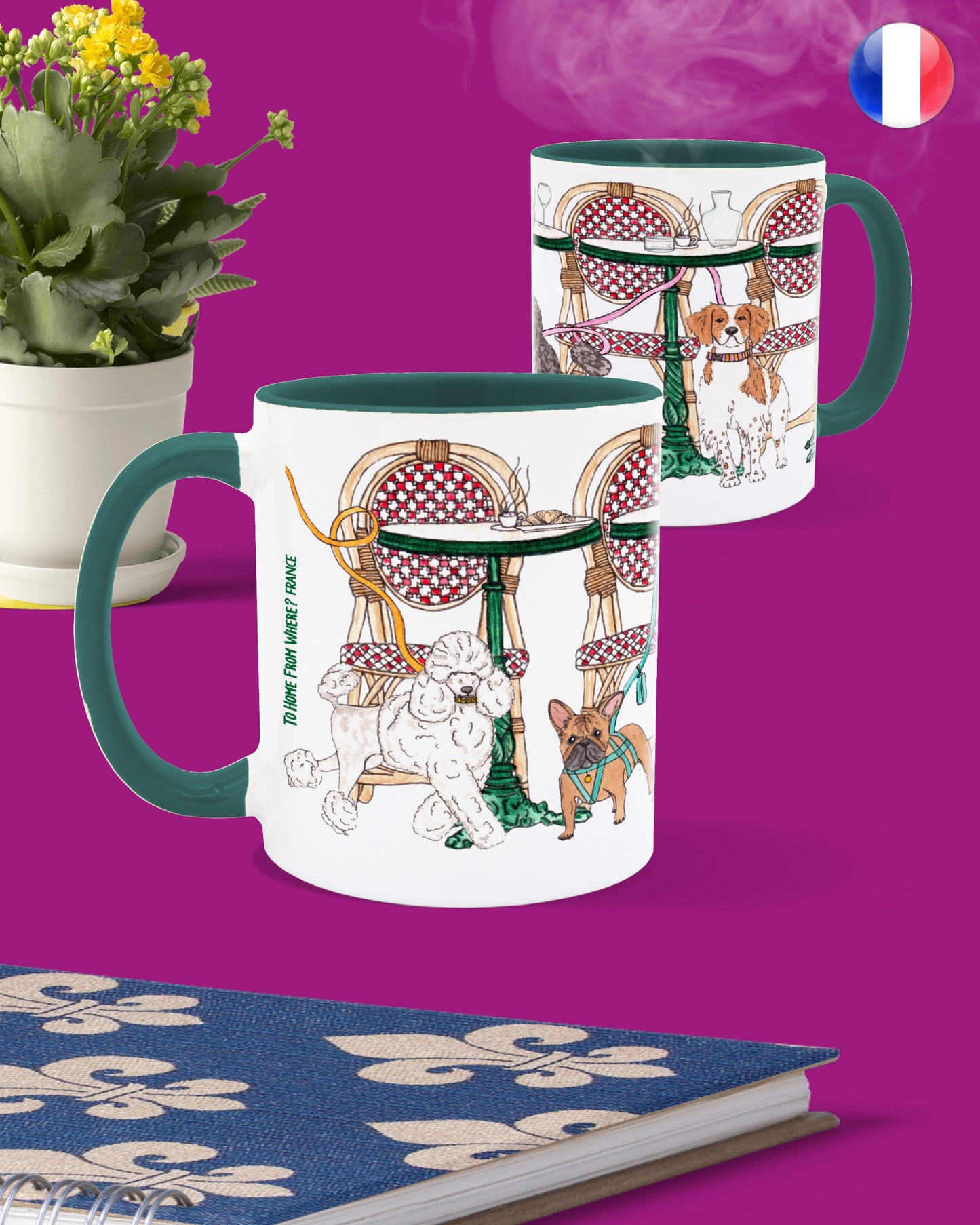 Paris Mugs - To Home From London