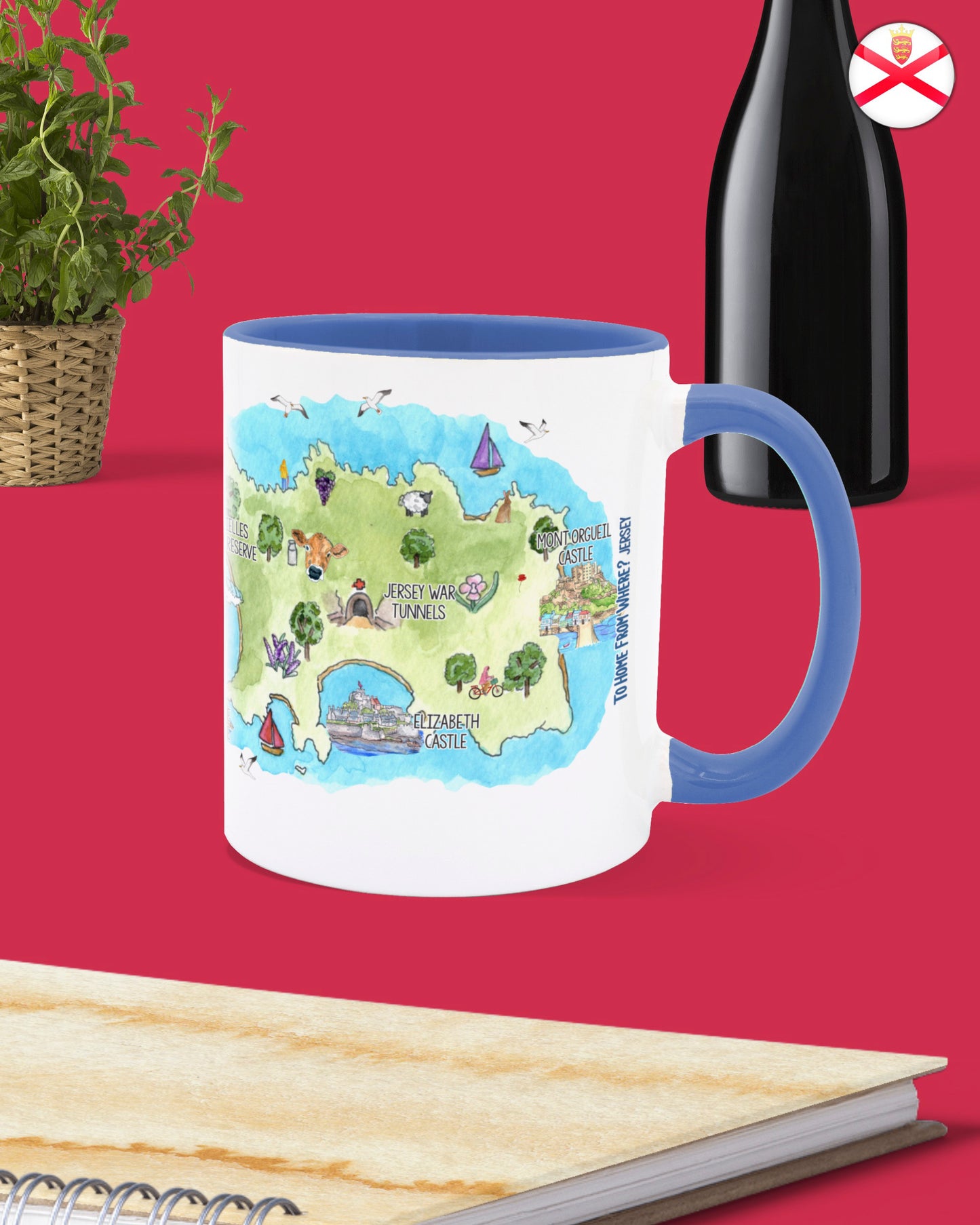 Jersey Mugs - To Home From London