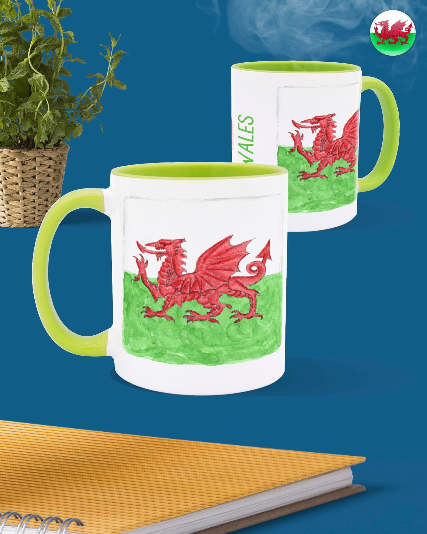 Wales Mugs - To Home From London