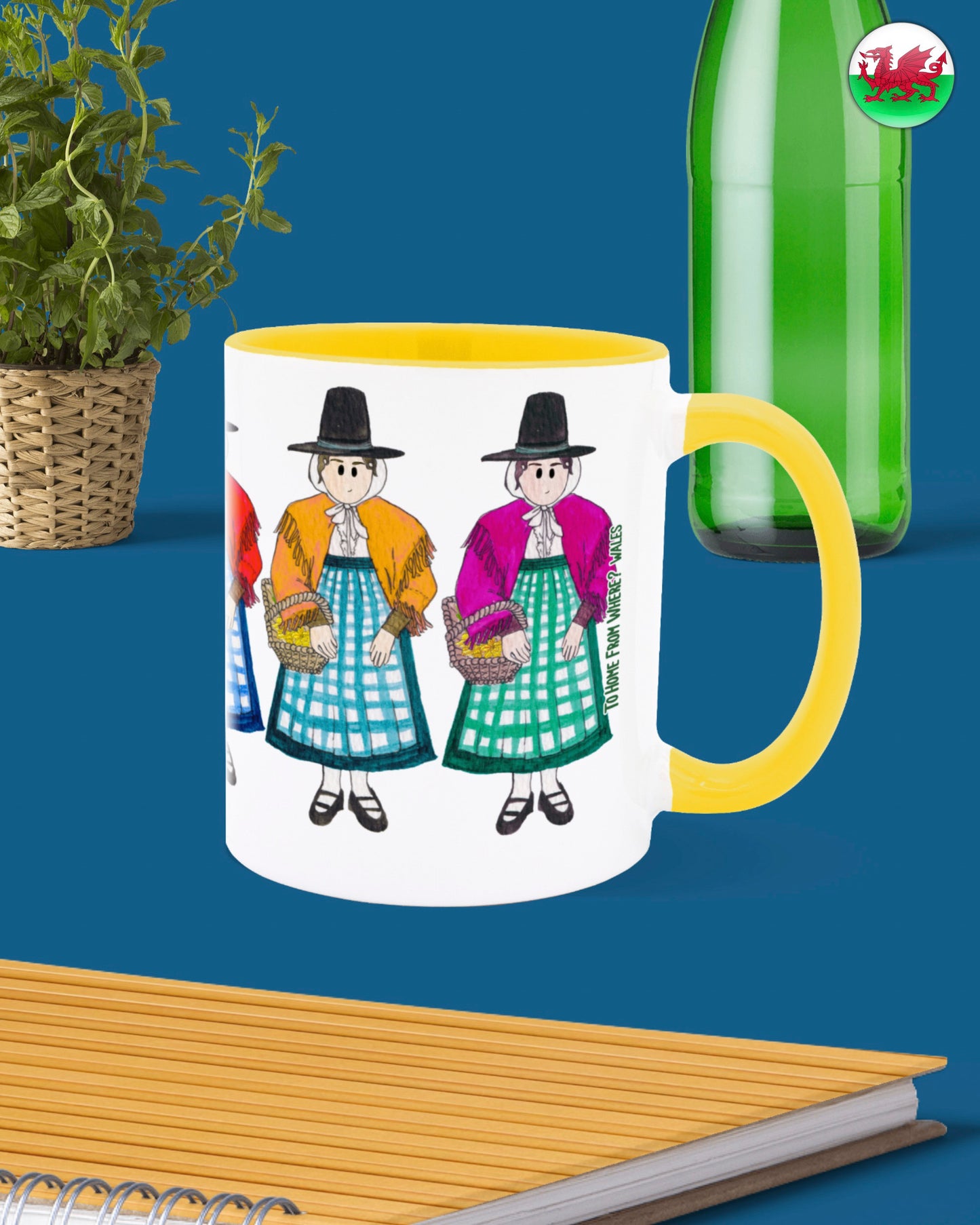 Wales Mugs - To Home From London